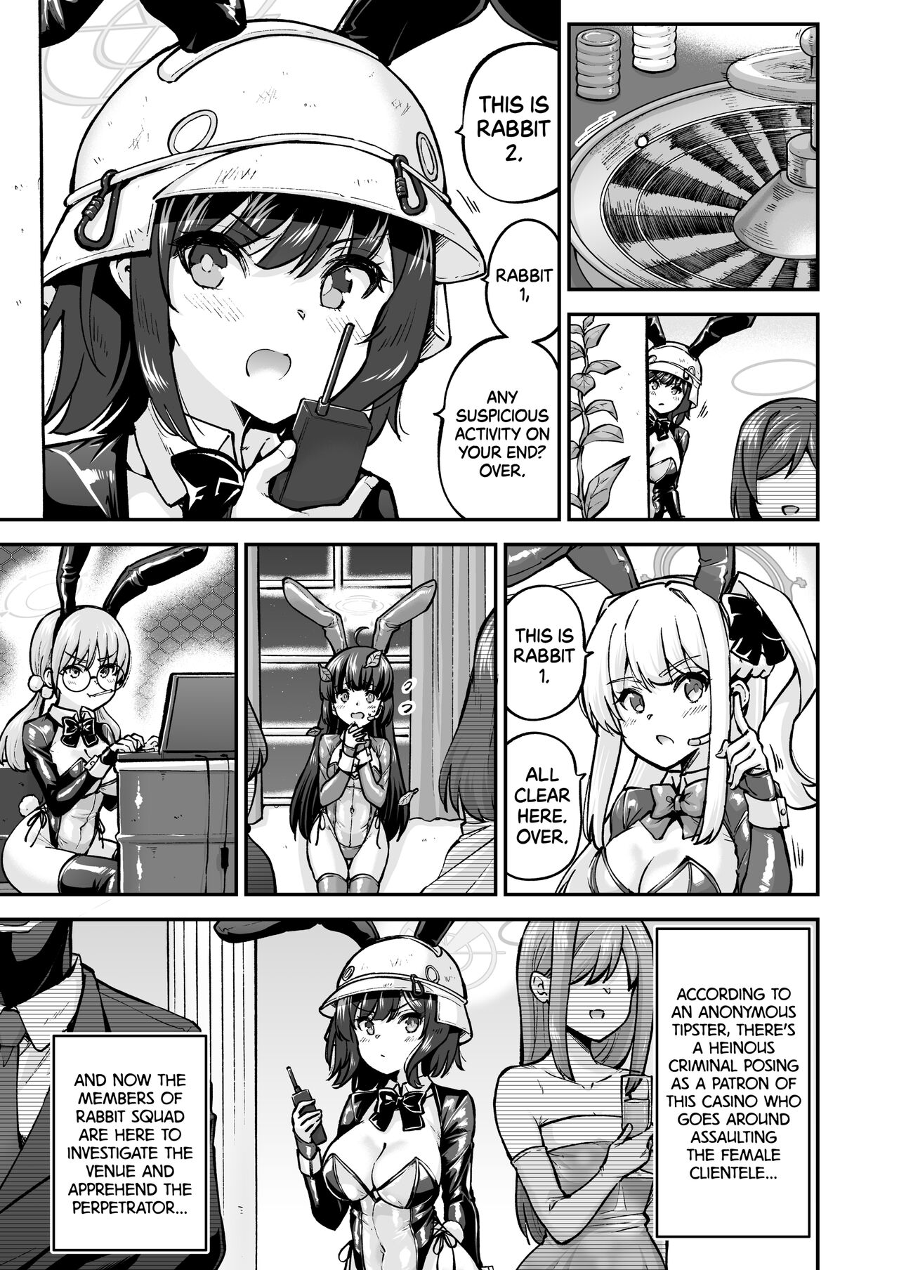 The Undercover Rabbit Really Wants to Take a Bath page 2