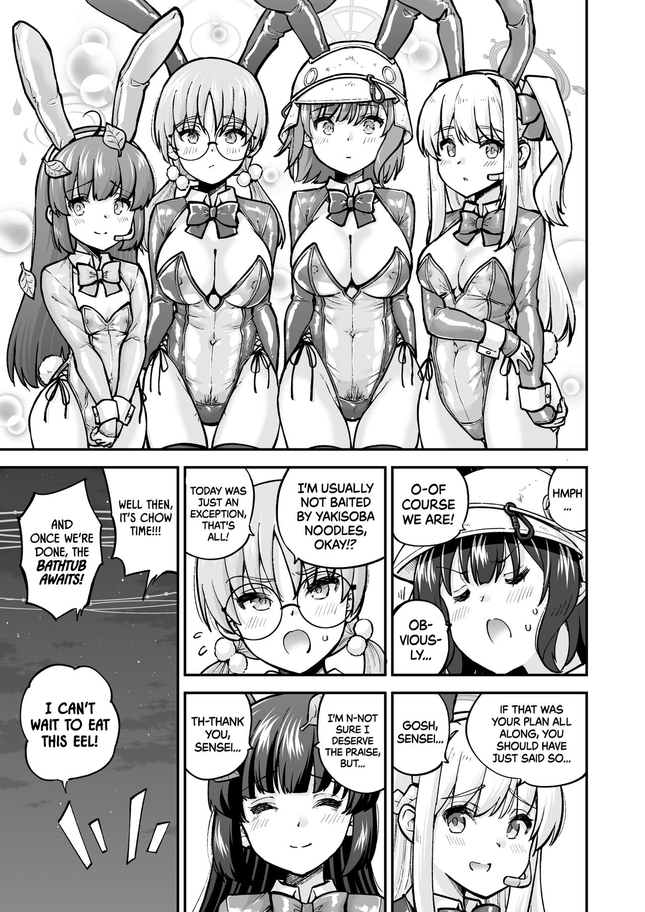The Undercover Rabbit Really Wants to Take a Bath page 28