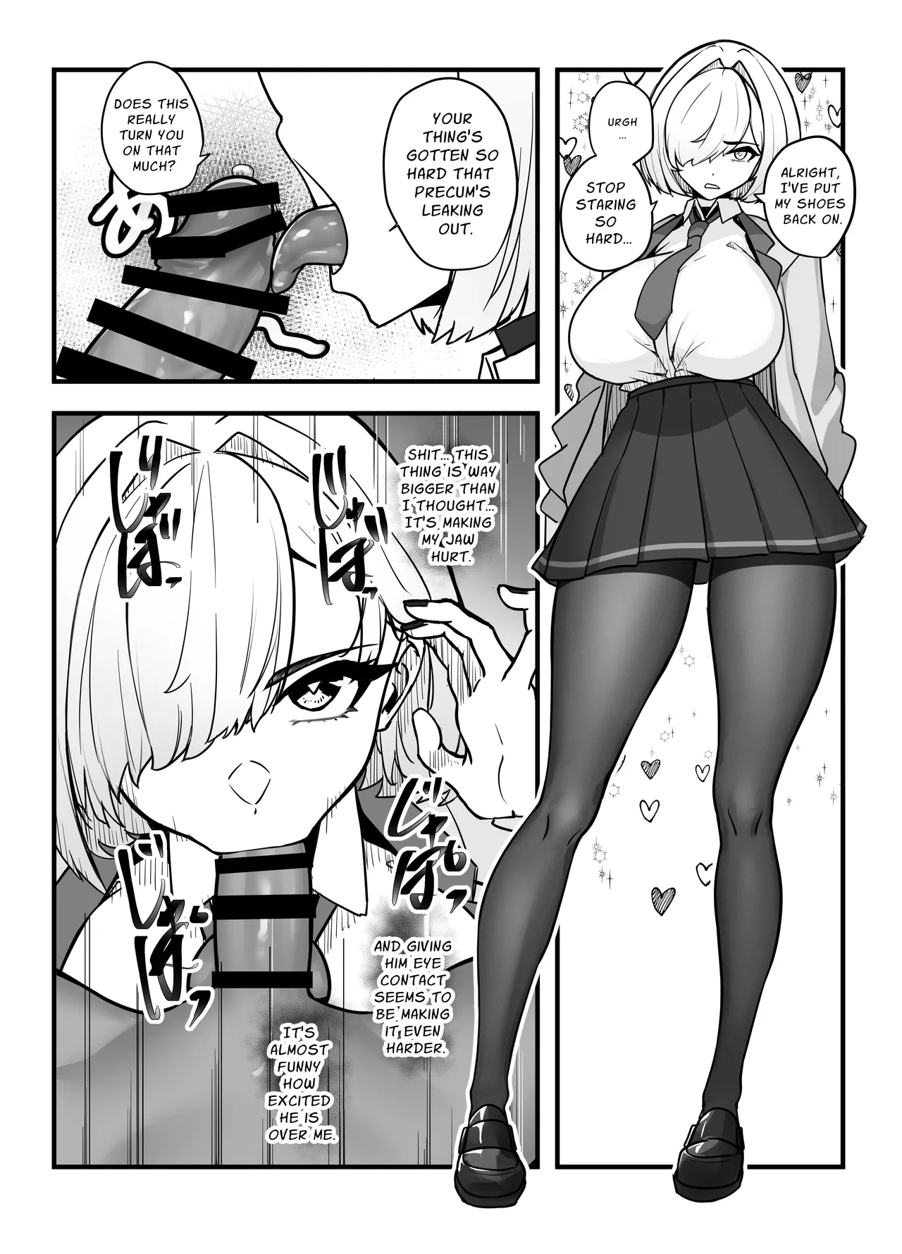 The Unsocialable Girl working at the Outcall Reflexology Salon is actually a JK with Huge Breasts page 10