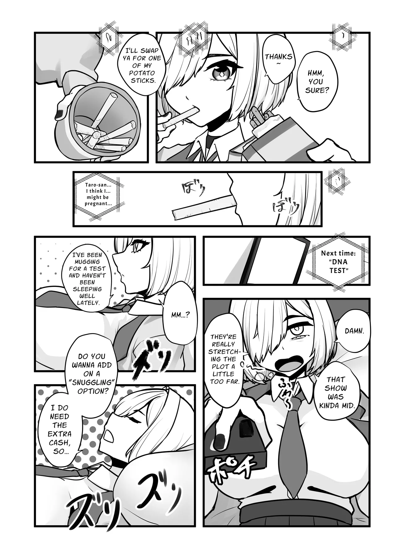 The Unsocialable Girl working at the Outcall Reflexology Salon is actually a JK with Huge Breasts page 7