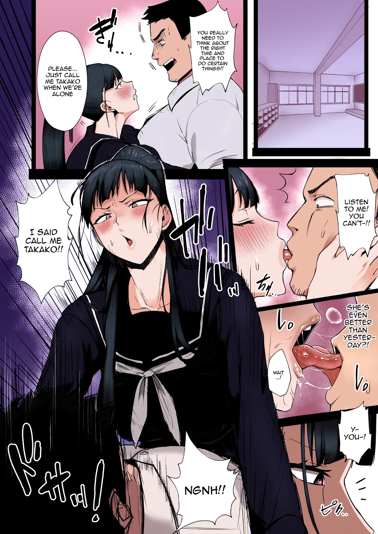 The Uptight Model Student Wants To Become The Teachers Bitch page 24