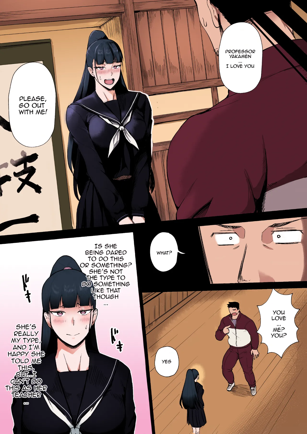 The Uptight Model Student Wants To Become The Teachers Bitch page 5