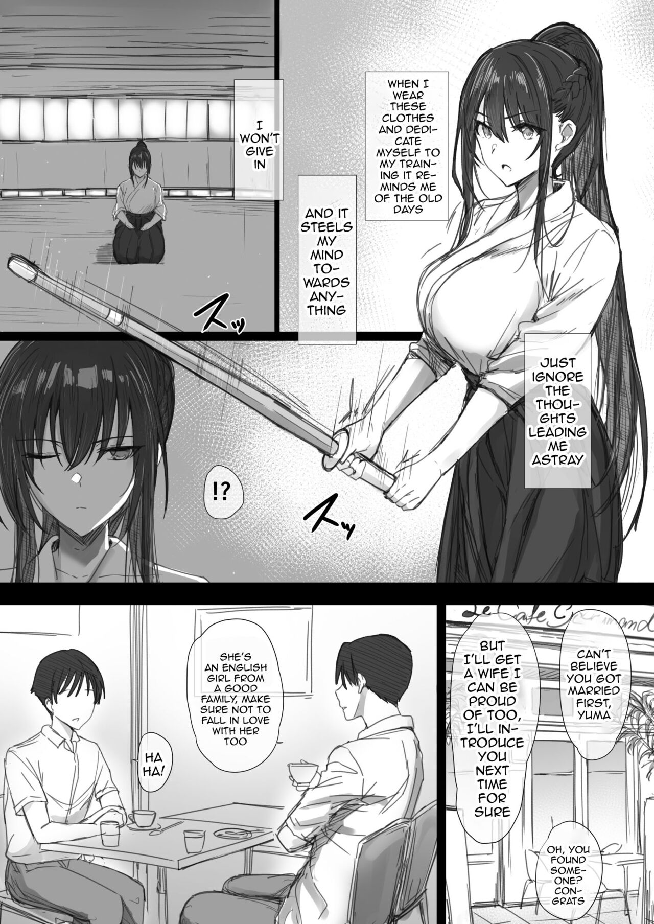 The Whole Story of How a Neat and Proper Strong Willed Young Housewife Ended Up Doing NTR II page 12
