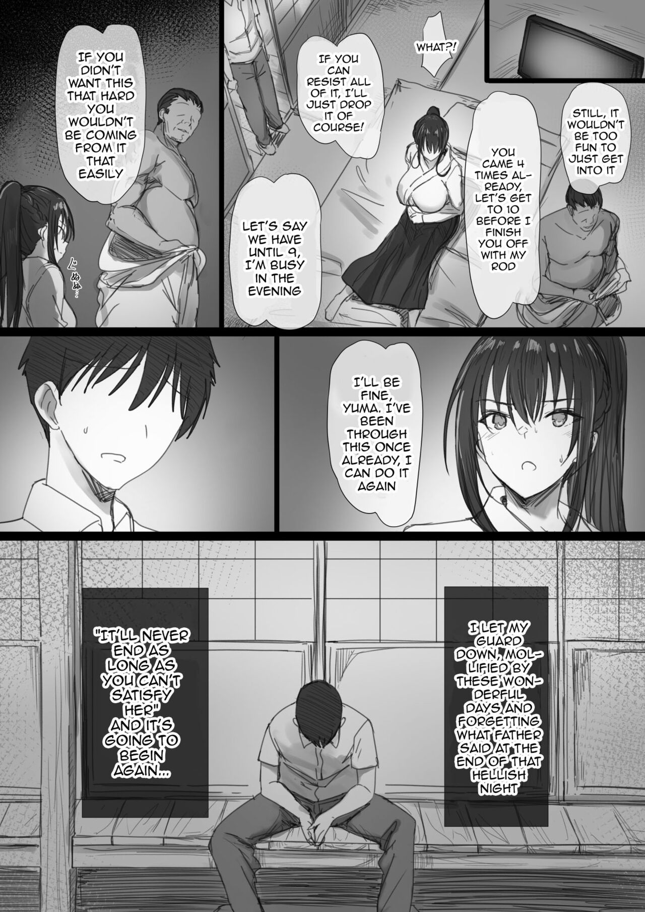 The Whole Story of How a Neat and Proper Strong Willed Young Housewife Ended Up Doing NTR II page 24