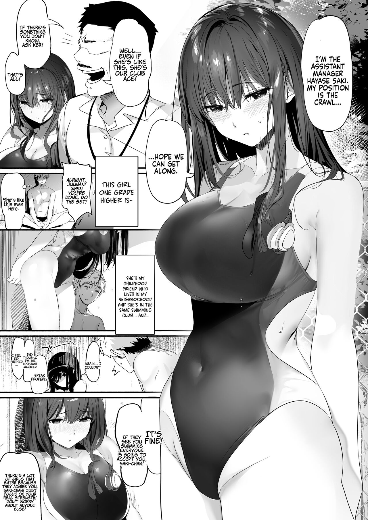 The Whole Story of My Neat Childhood Friend in the Swimming Club Being Toyed With by a Dumbass page 5