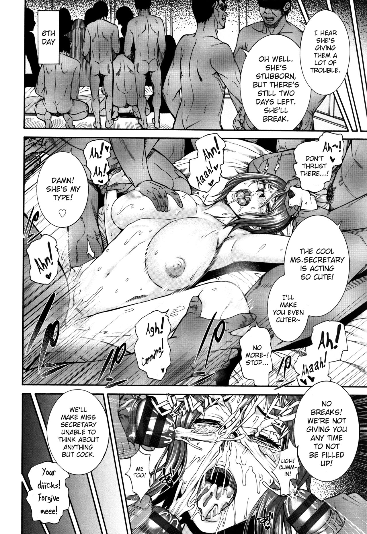 The Wife Who Sold Herself ~Cumdump Secretary Maki~ (Miuriduma) [English] =White Symphony= page 12