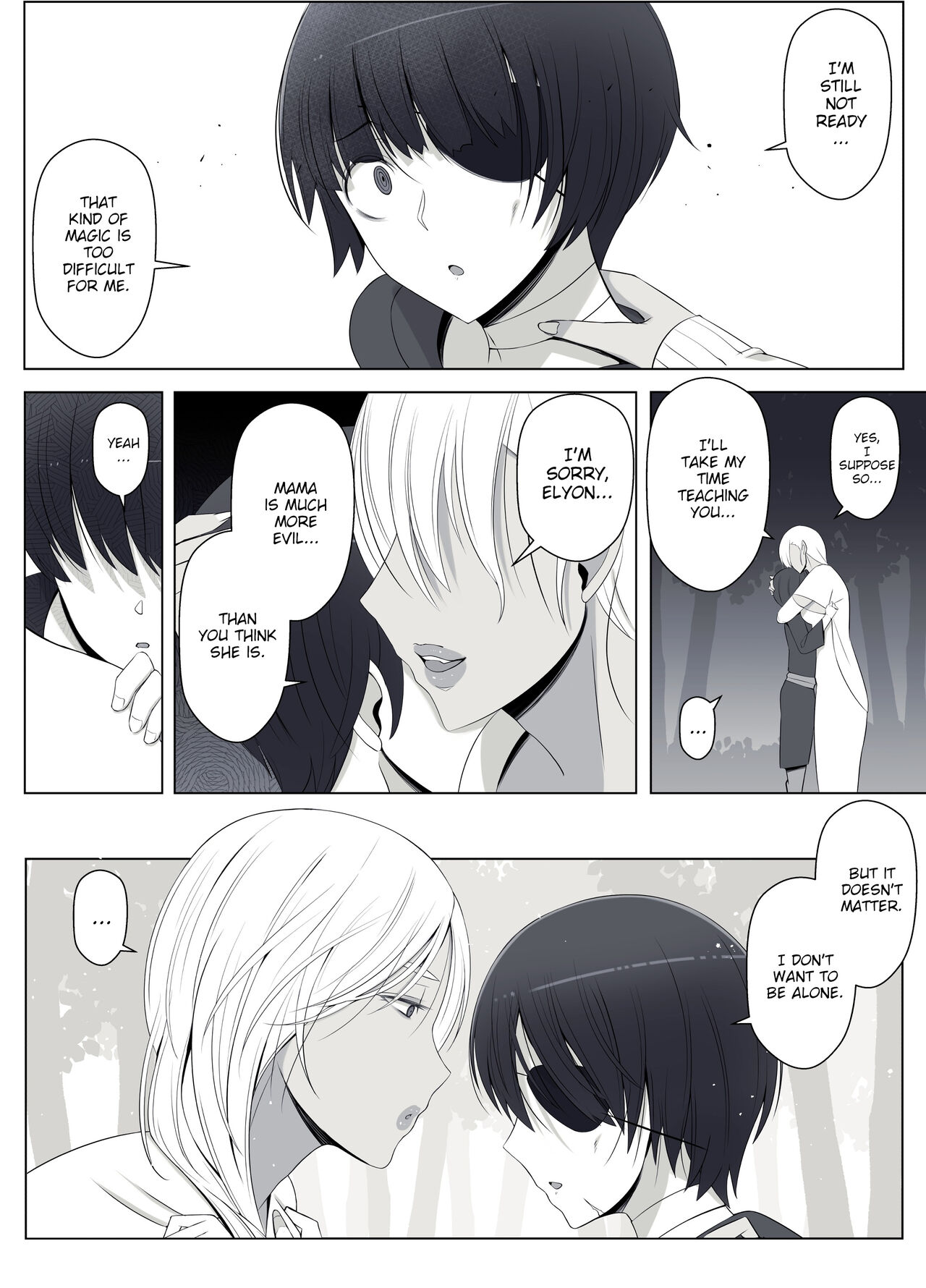 The Witch's Curse is like Eternal Love page 77