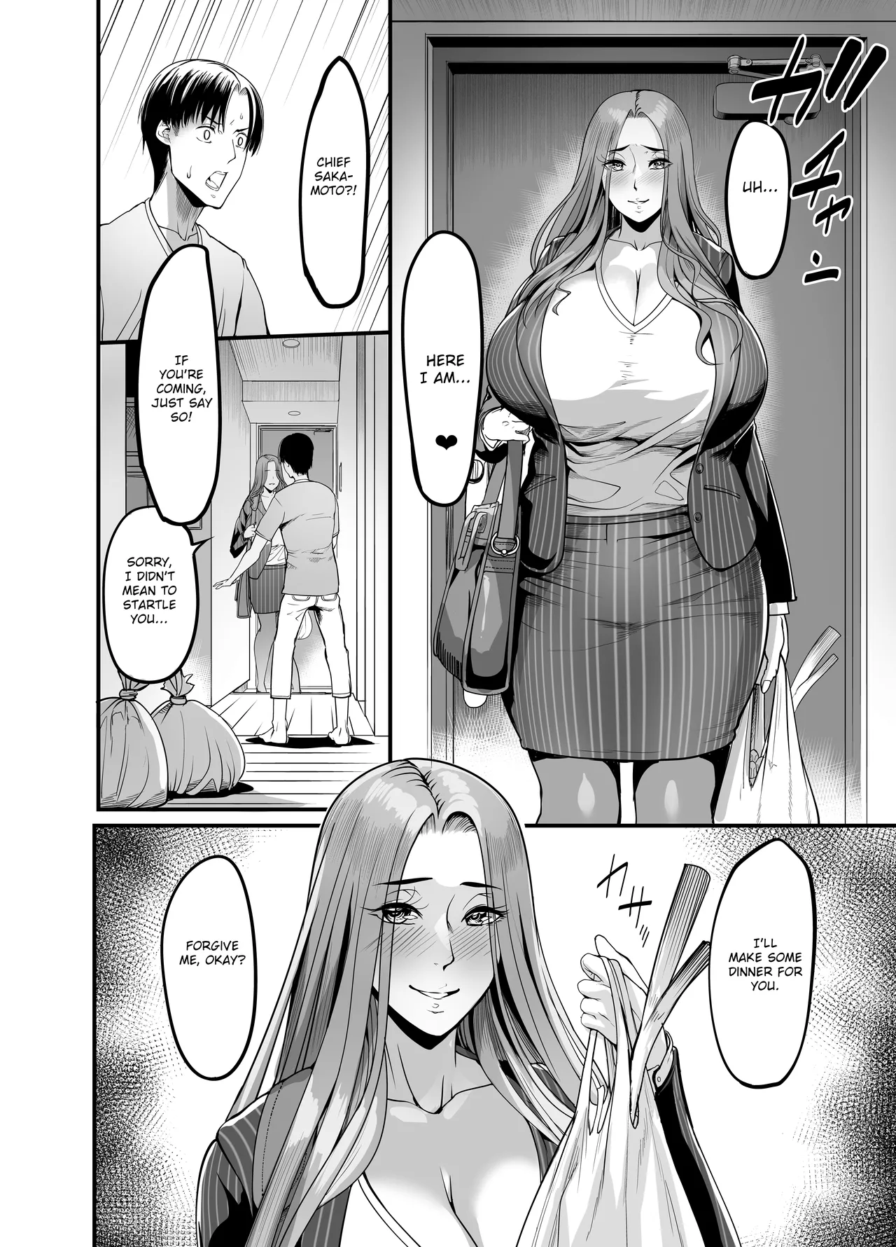 The Woman who Cums just from being touched — That Old Hag Senior at Work page 55