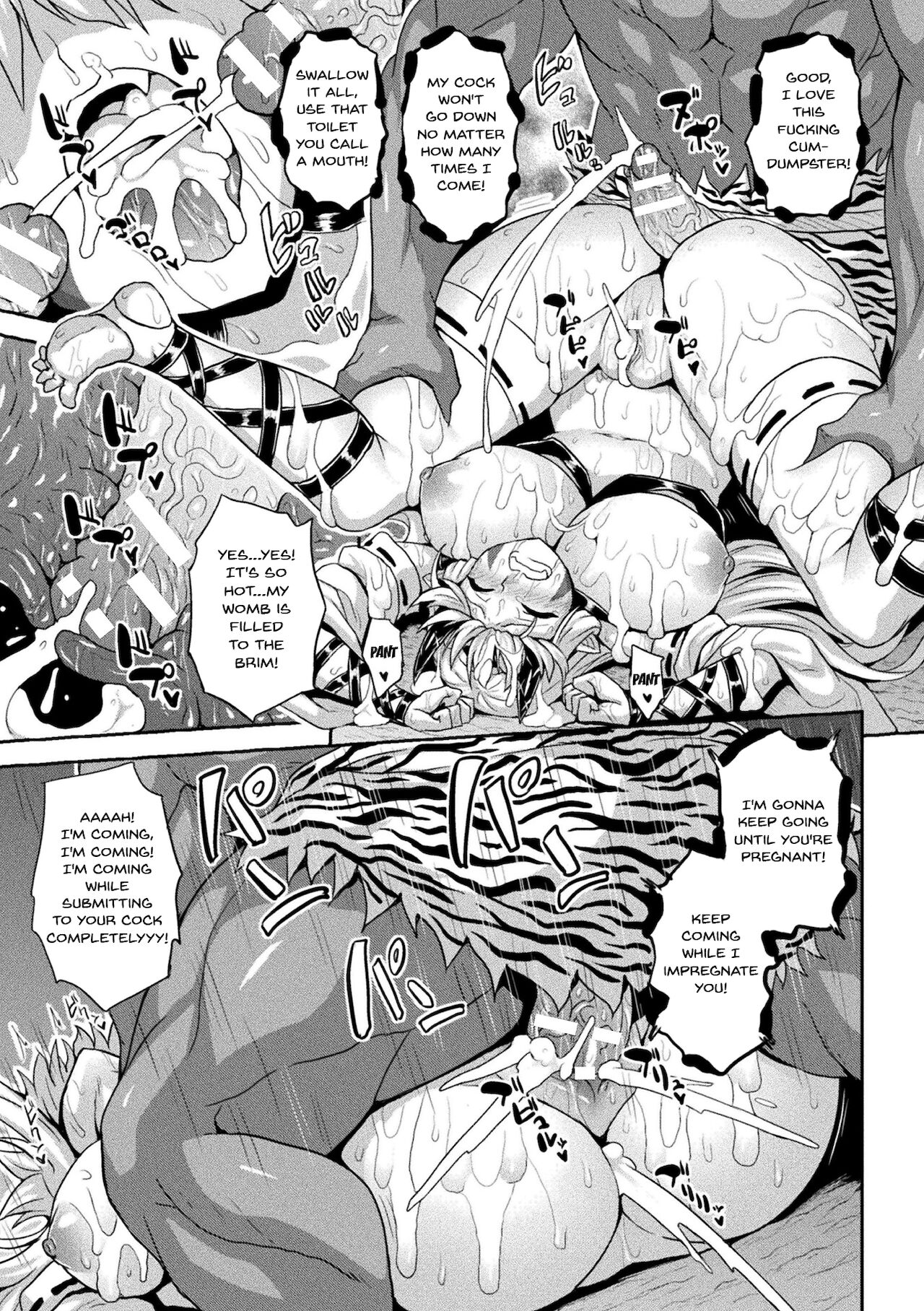 The Woman Who's Fallen Into Being a Slut In Defeat page 104