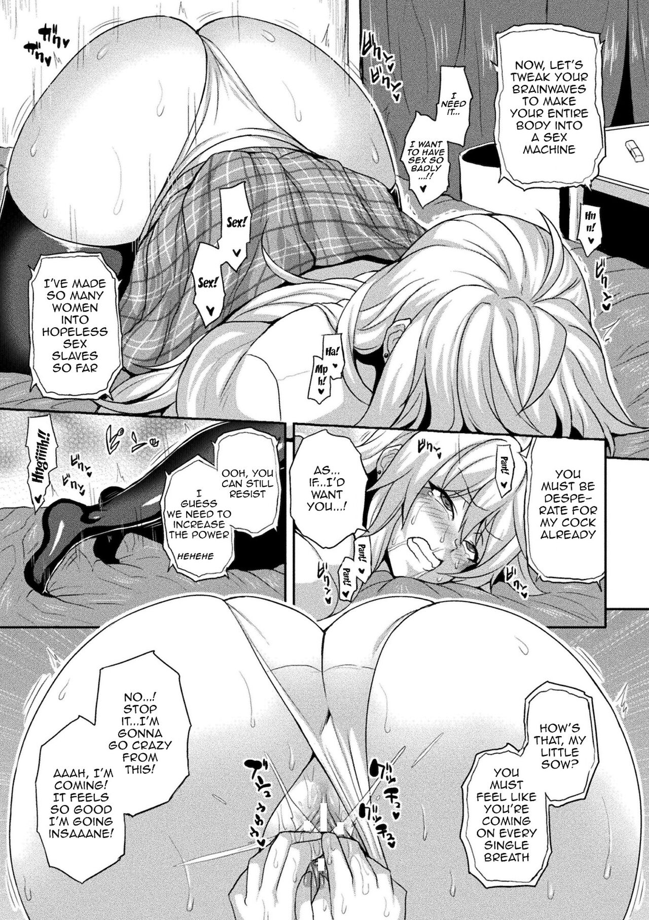 The Woman Who's Fallen Into Being a Slut In Defeat page 164