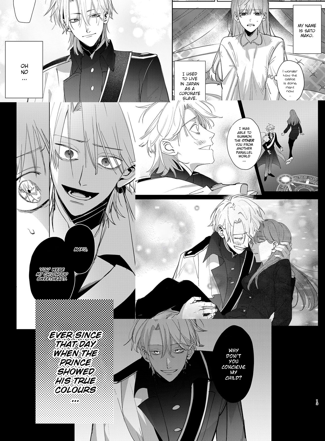 The Yandere Prince Won't Let Me Slip Away 2 page 14