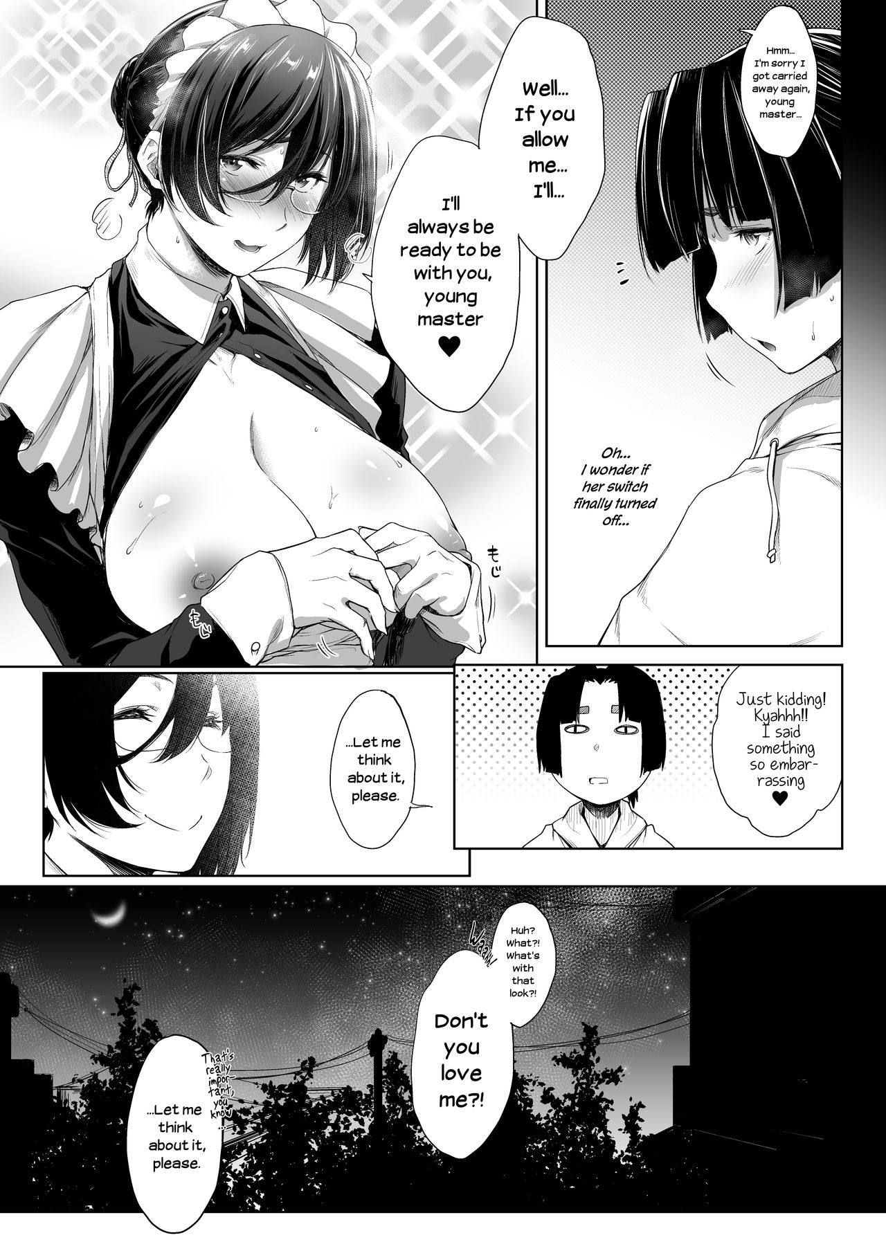 The Young Boyfriend and the Maid Girlfriend page 23