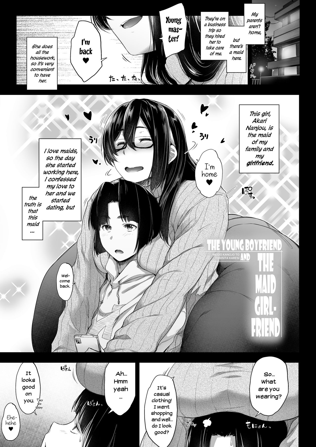 The Young Boyfriend and the Maid Girlfriend page 5