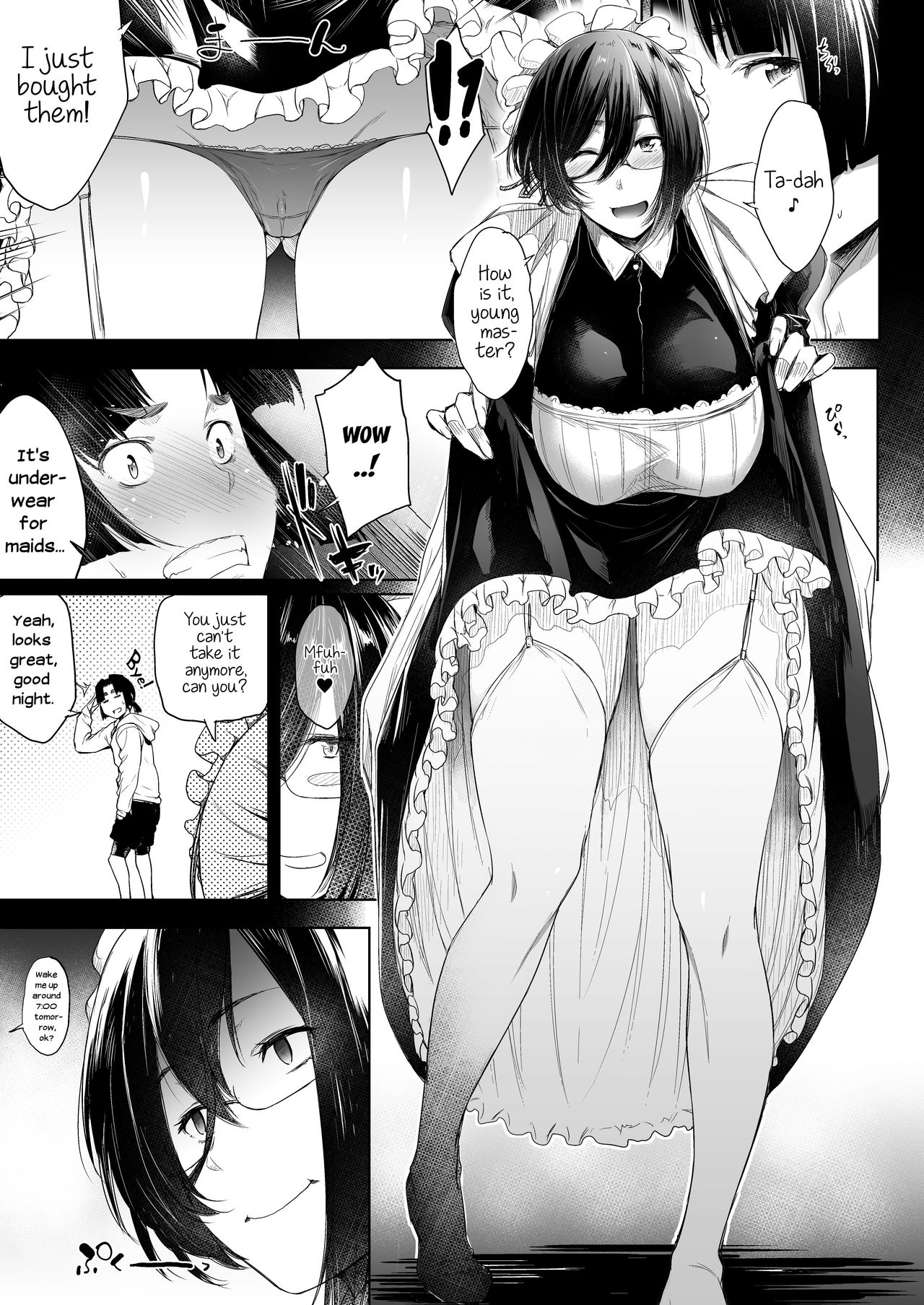 The Young Boyfriend and the Maid Girlfriend page 7