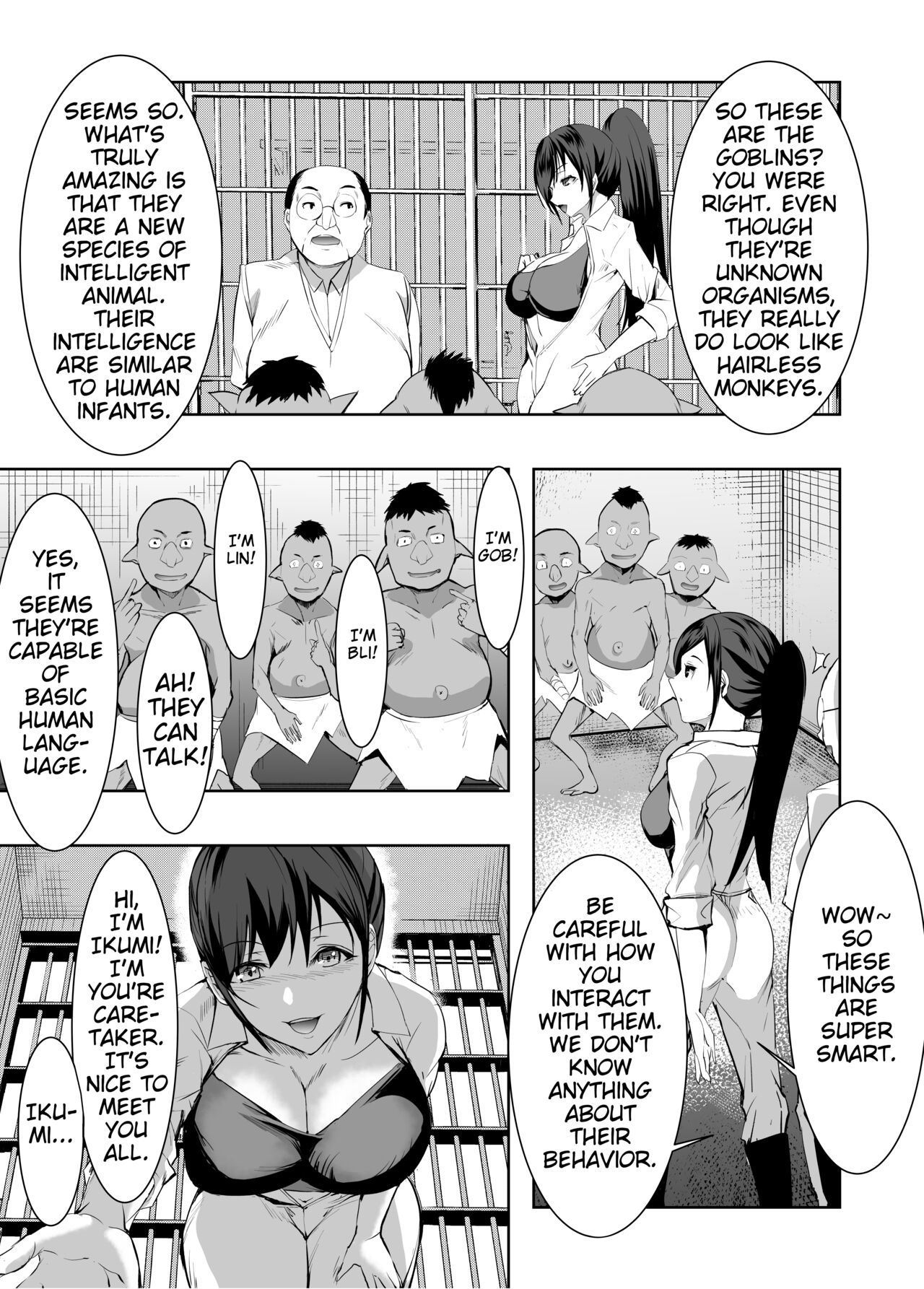 The Zookeeper Who Got Fucked by Three Goblins page 4