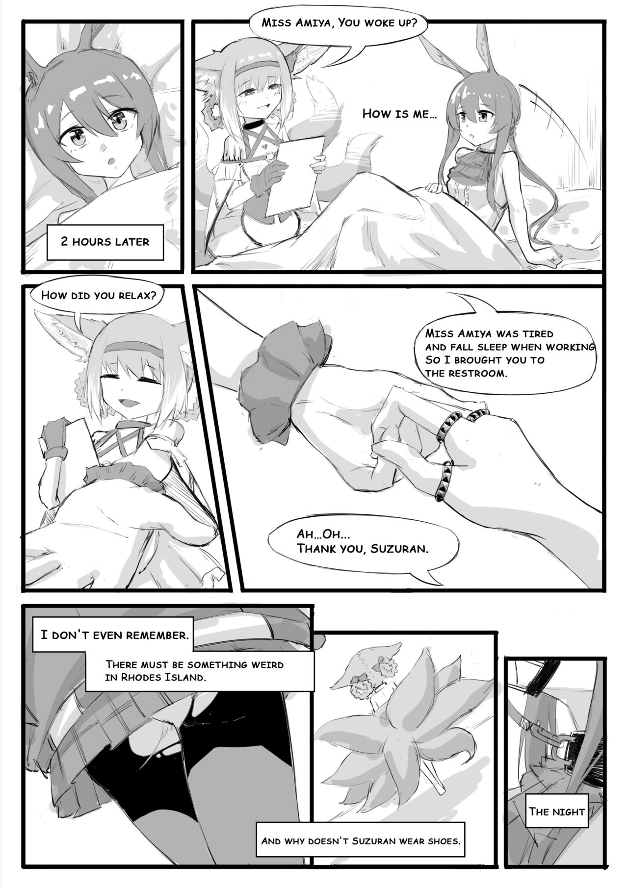 There Are Weird Things in the Rhodes Island page 13
