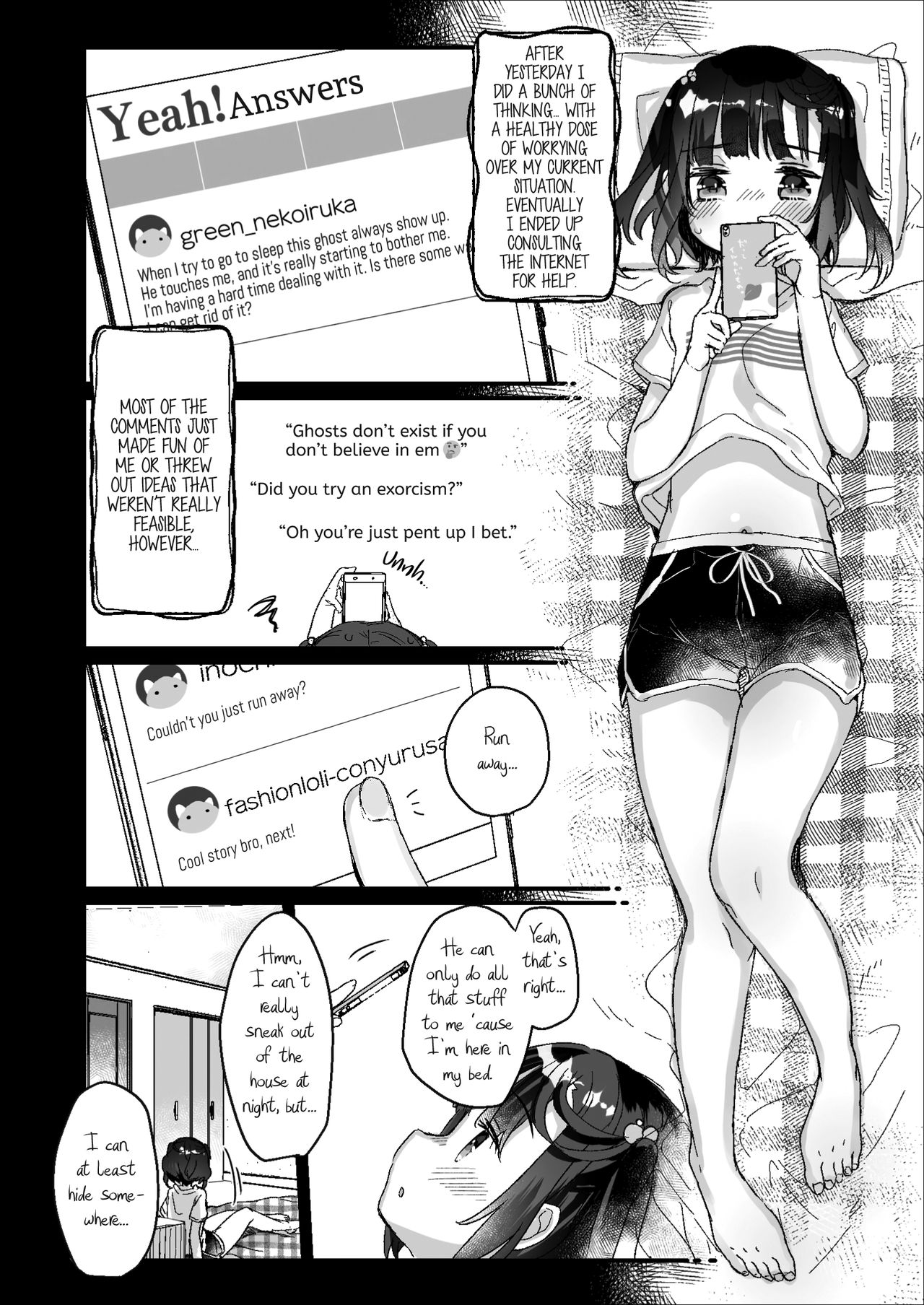 There's a Presence in My House: Hide-and-Seek Chapter page 18