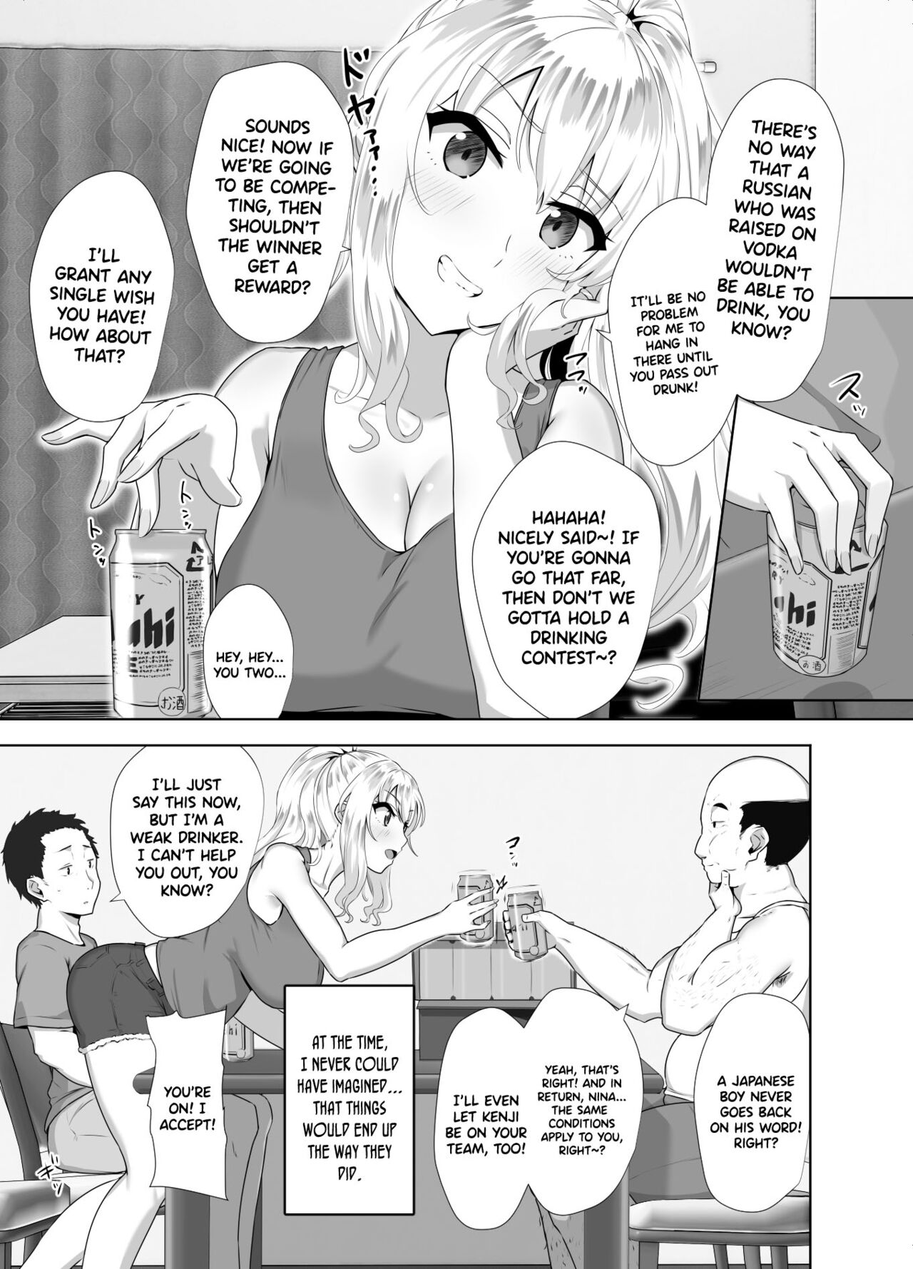 There's No Way a Russian Could Lose to a Japanese Person In Drinking, Right? page 6