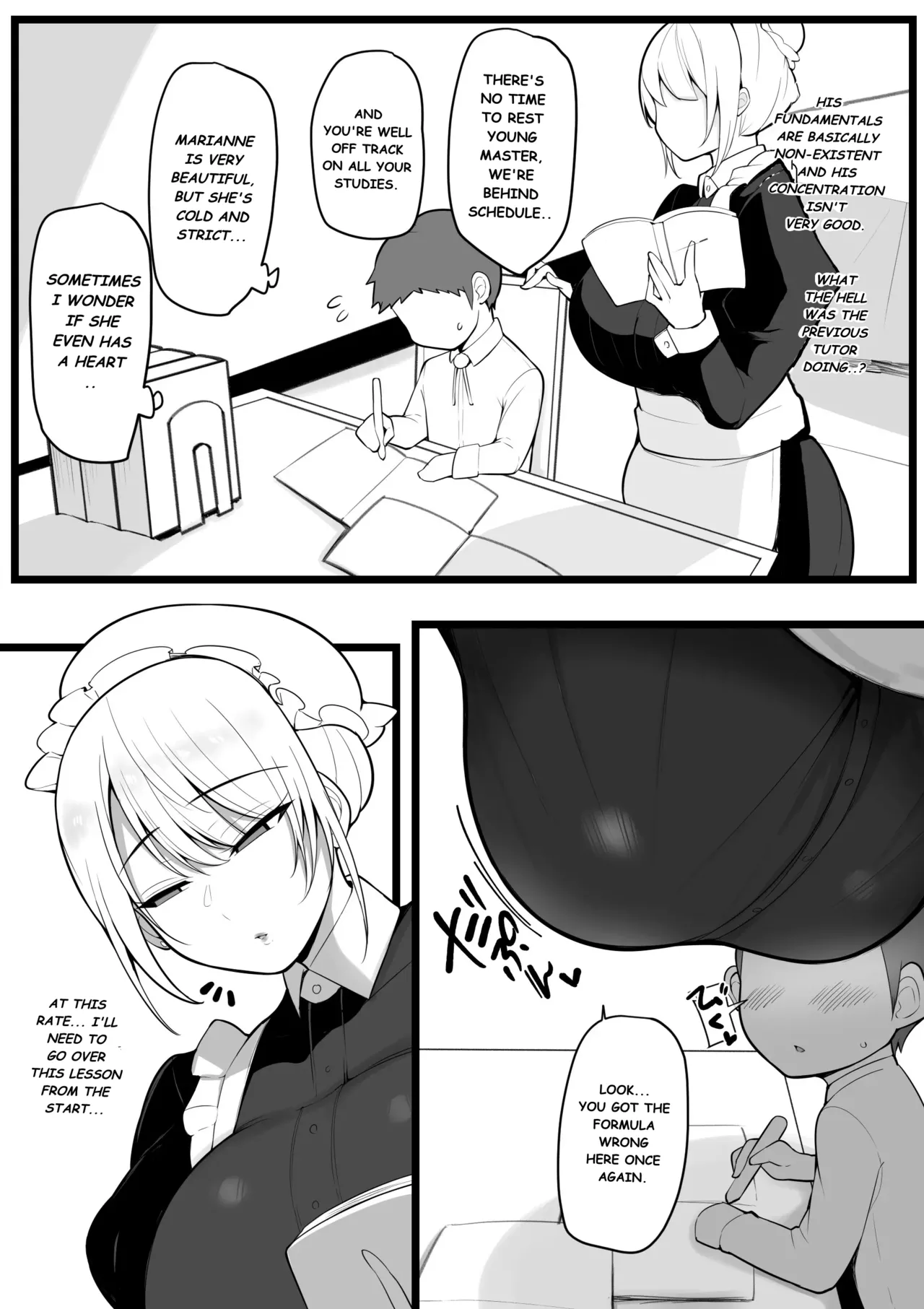 There's No Way Someone Like Me Could Fall for a Failed Young Master Who's Only Merit is Having an Impressive Dick! page 3