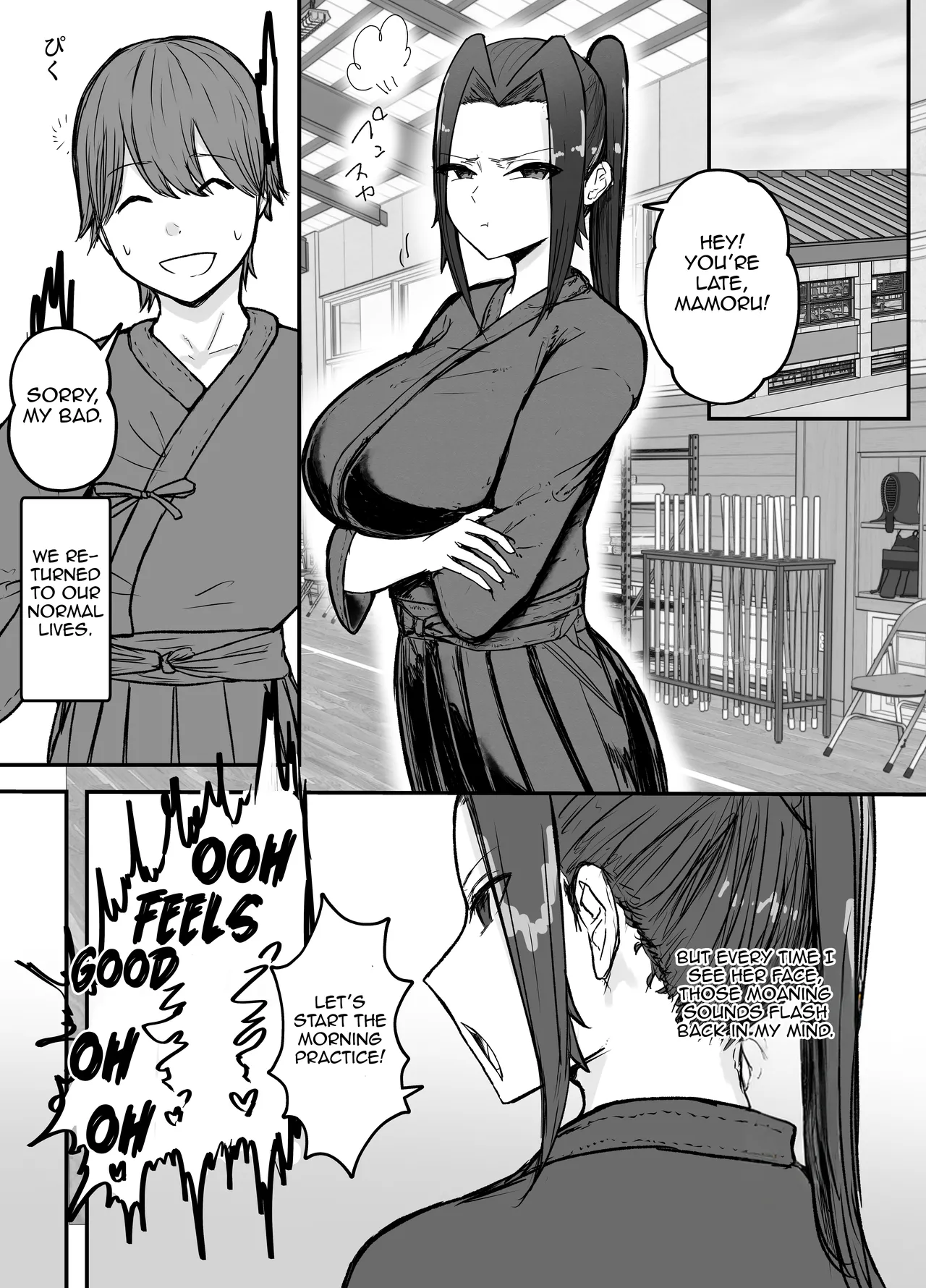 There's no way the captain of the kendo club like me could fall for a cuckoldry!! page 24