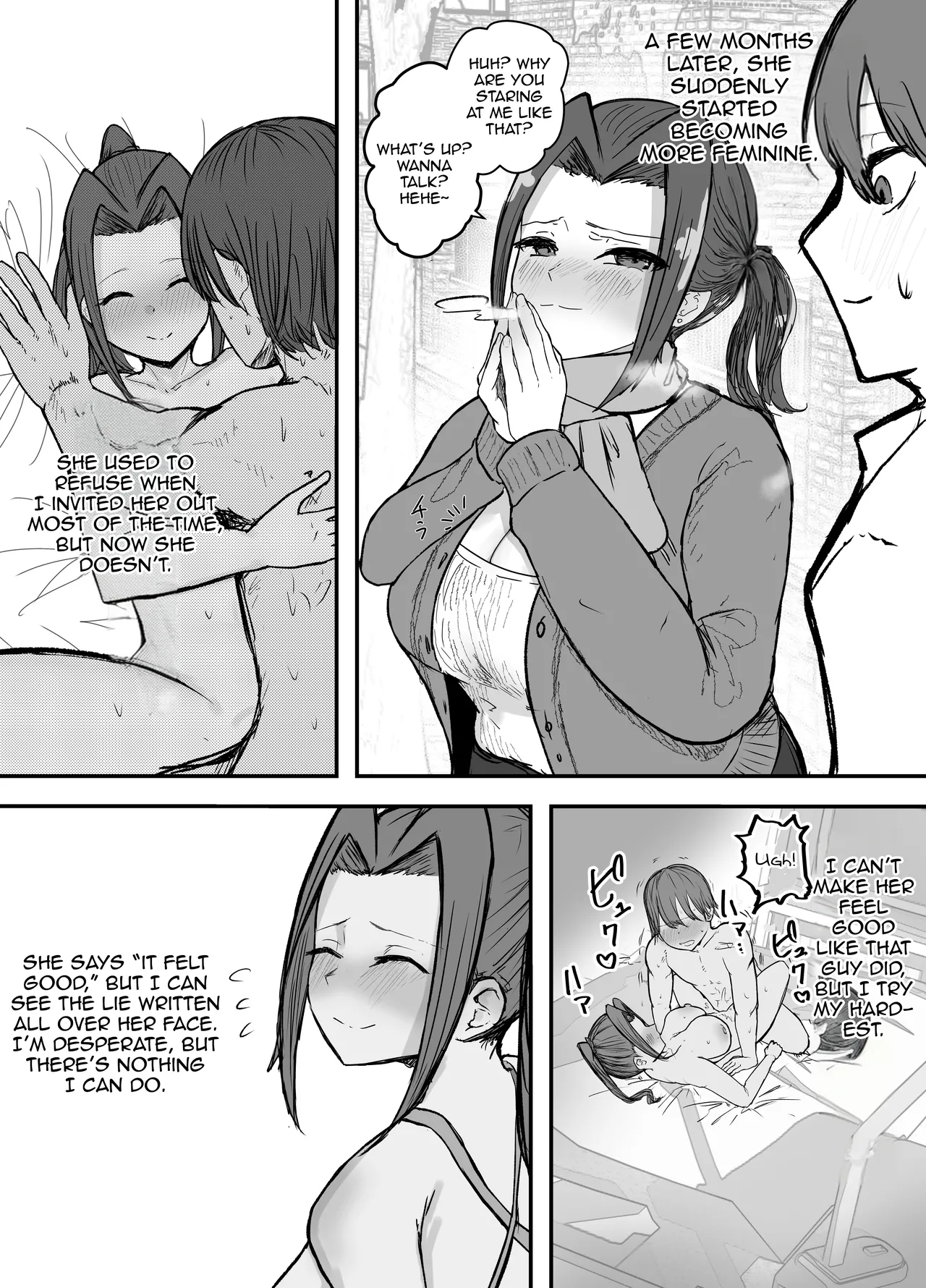 There's no way the captain of the kendo club like me could fall for a cuckoldry!! page 26