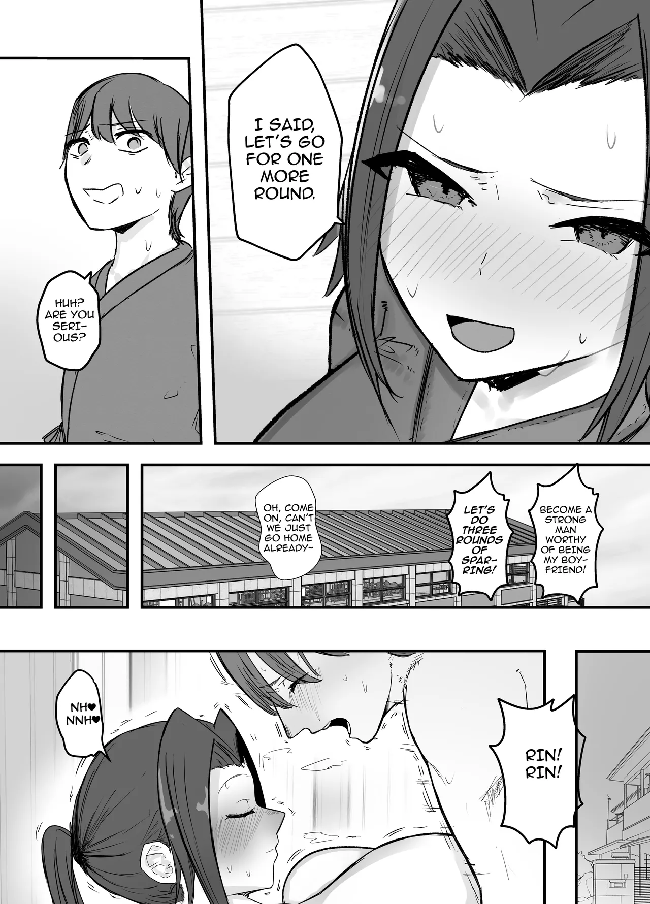 There's no way the captain of the kendo club like me could fall for a cuckoldry!! page 4