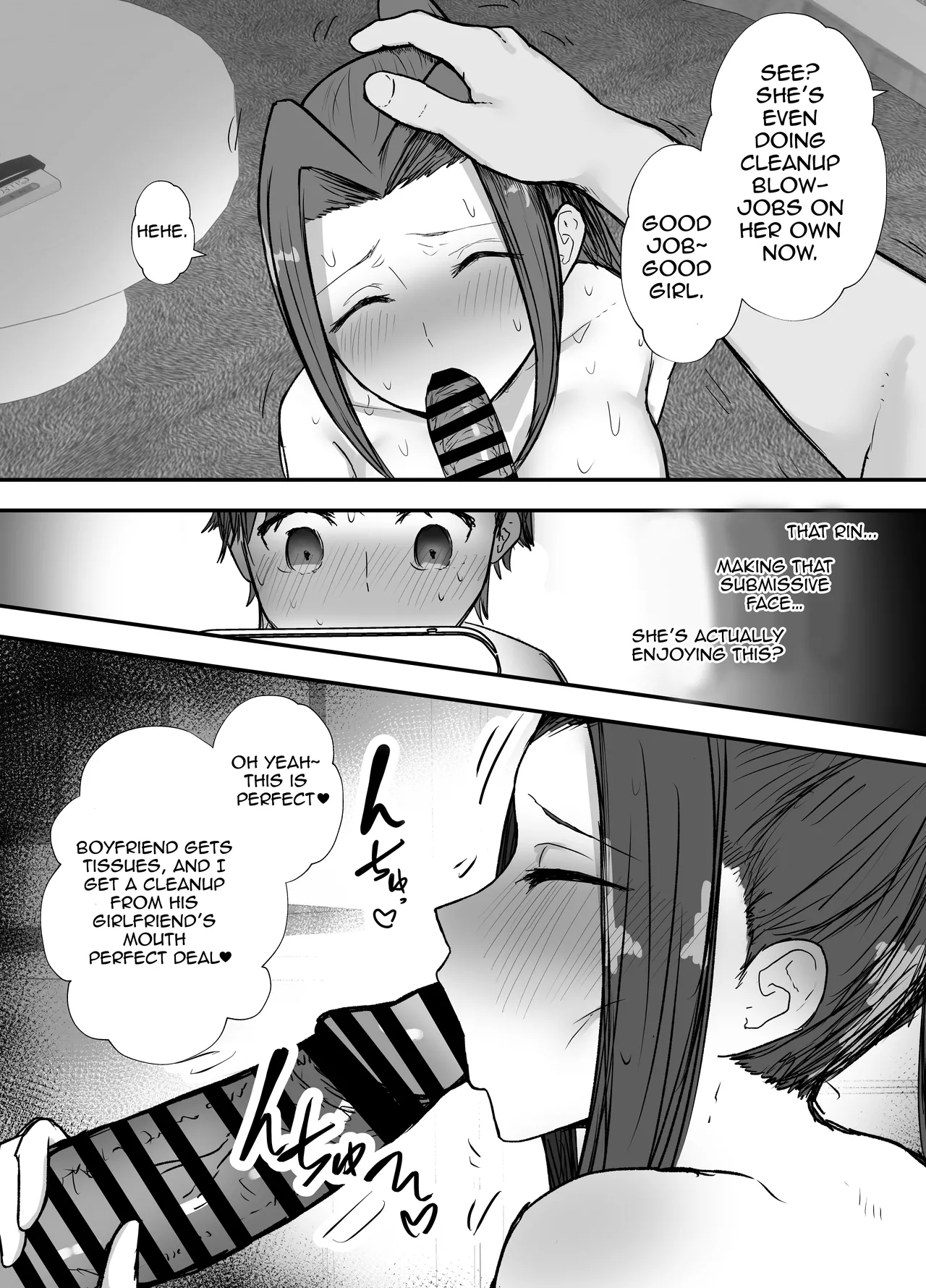 There's no way the captain of the kendo club like me could fall for a cuckoldry!! page 42