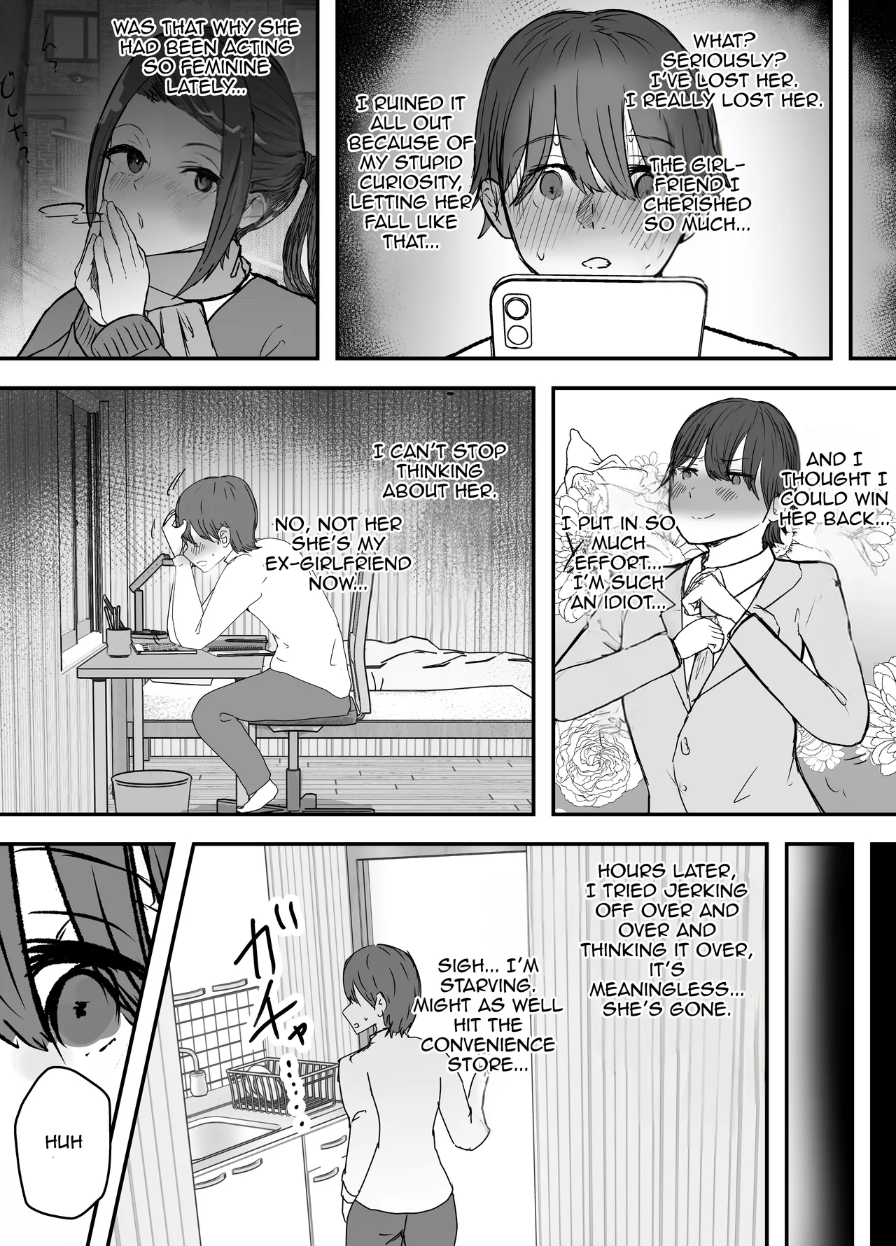 There's no way the captain of the kendo club like me could fall for a cuckoldry!! page 55