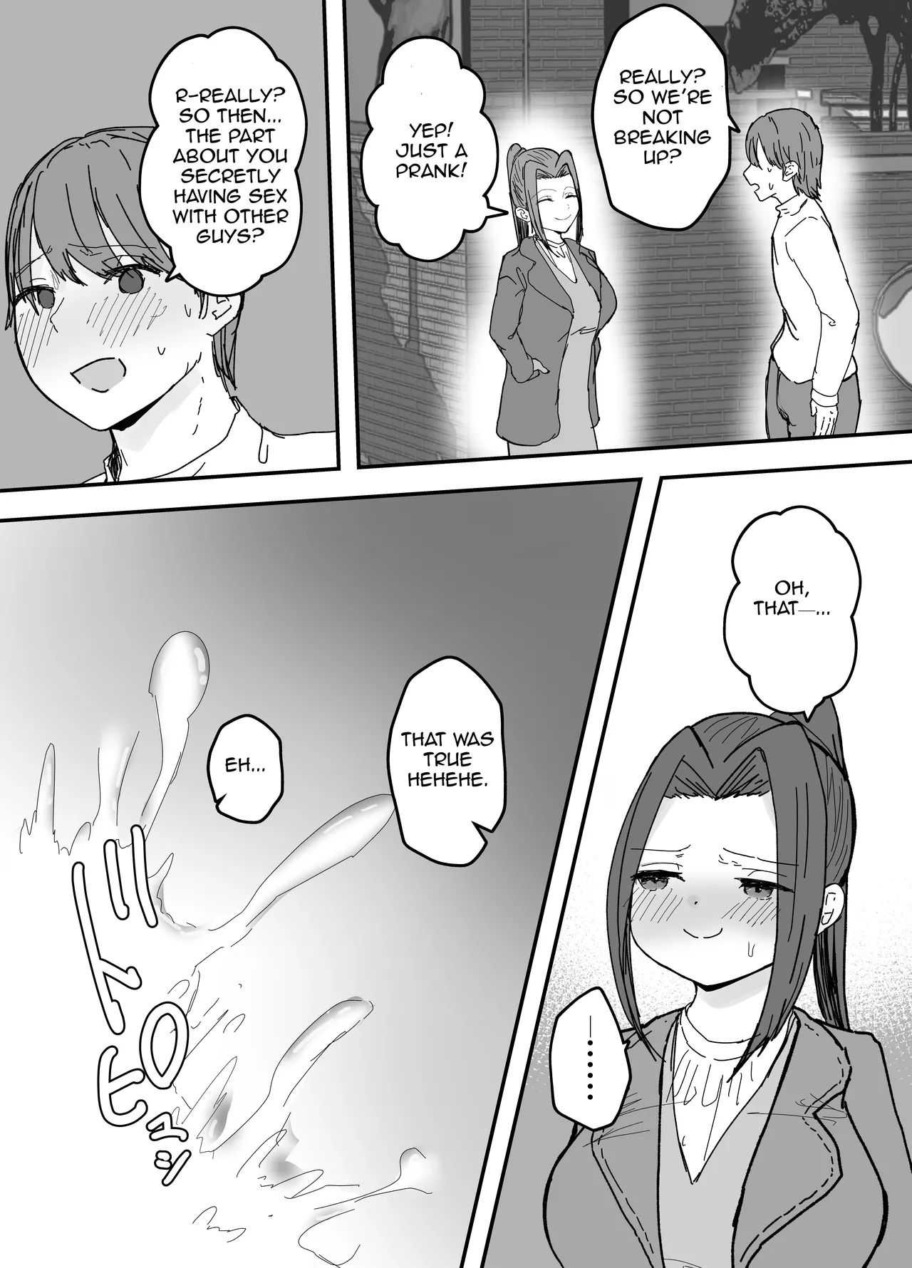 There's no way the captain of the kendo club like me could fall for a cuckoldry!! page 58