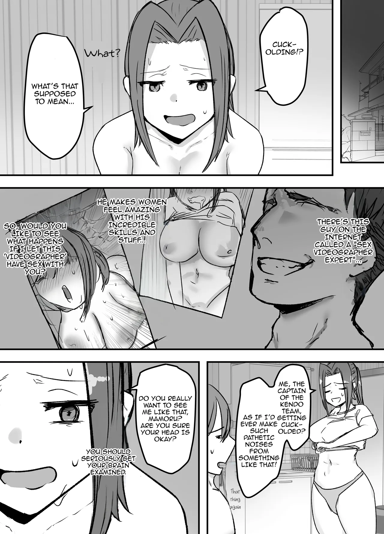 There's no way the captain of the kendo club like me could fall for a cuckoldry!! page 6