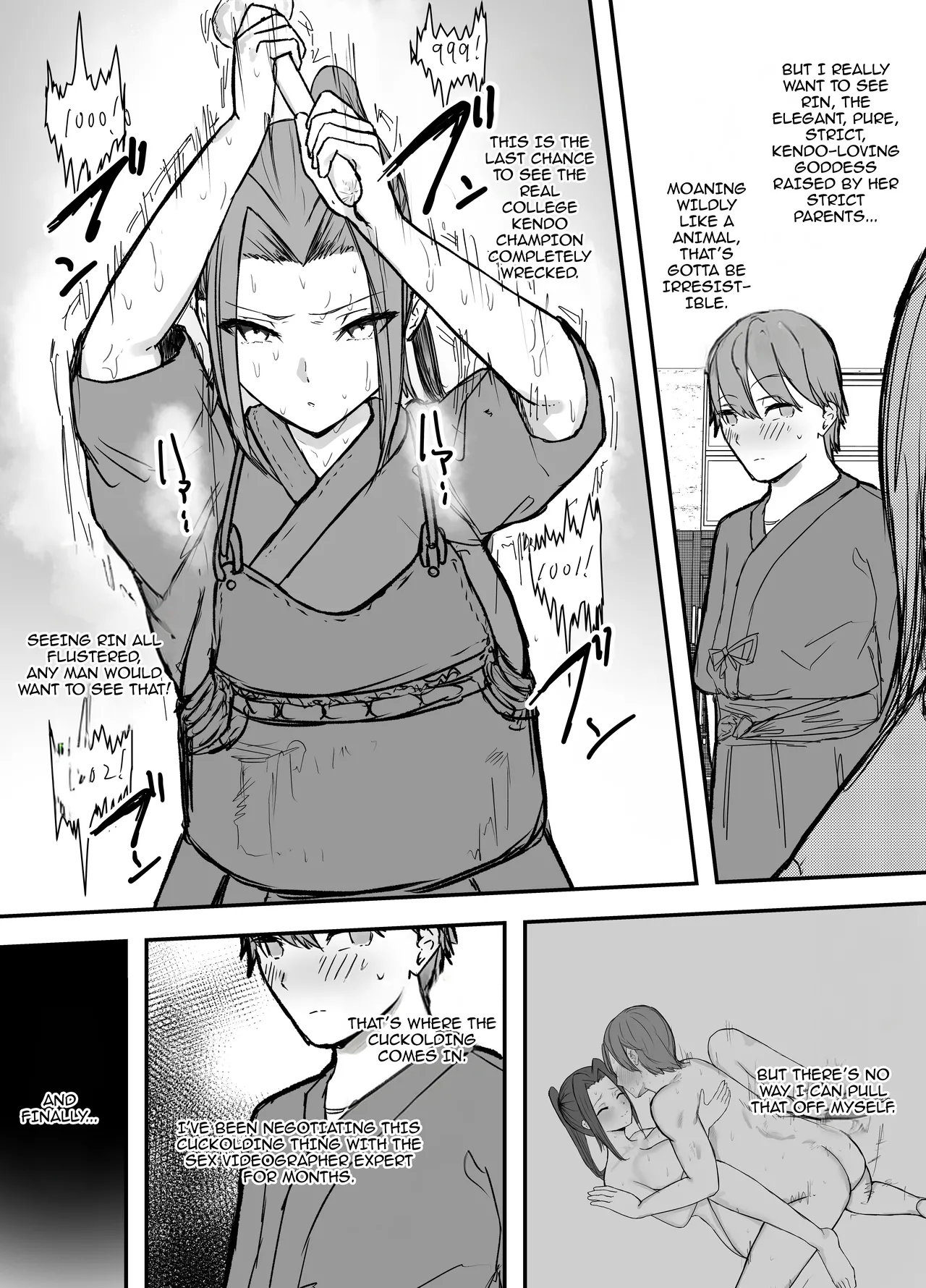 There's no way the captain of the kendo club like me could fall for a cuckoldry!! page 7