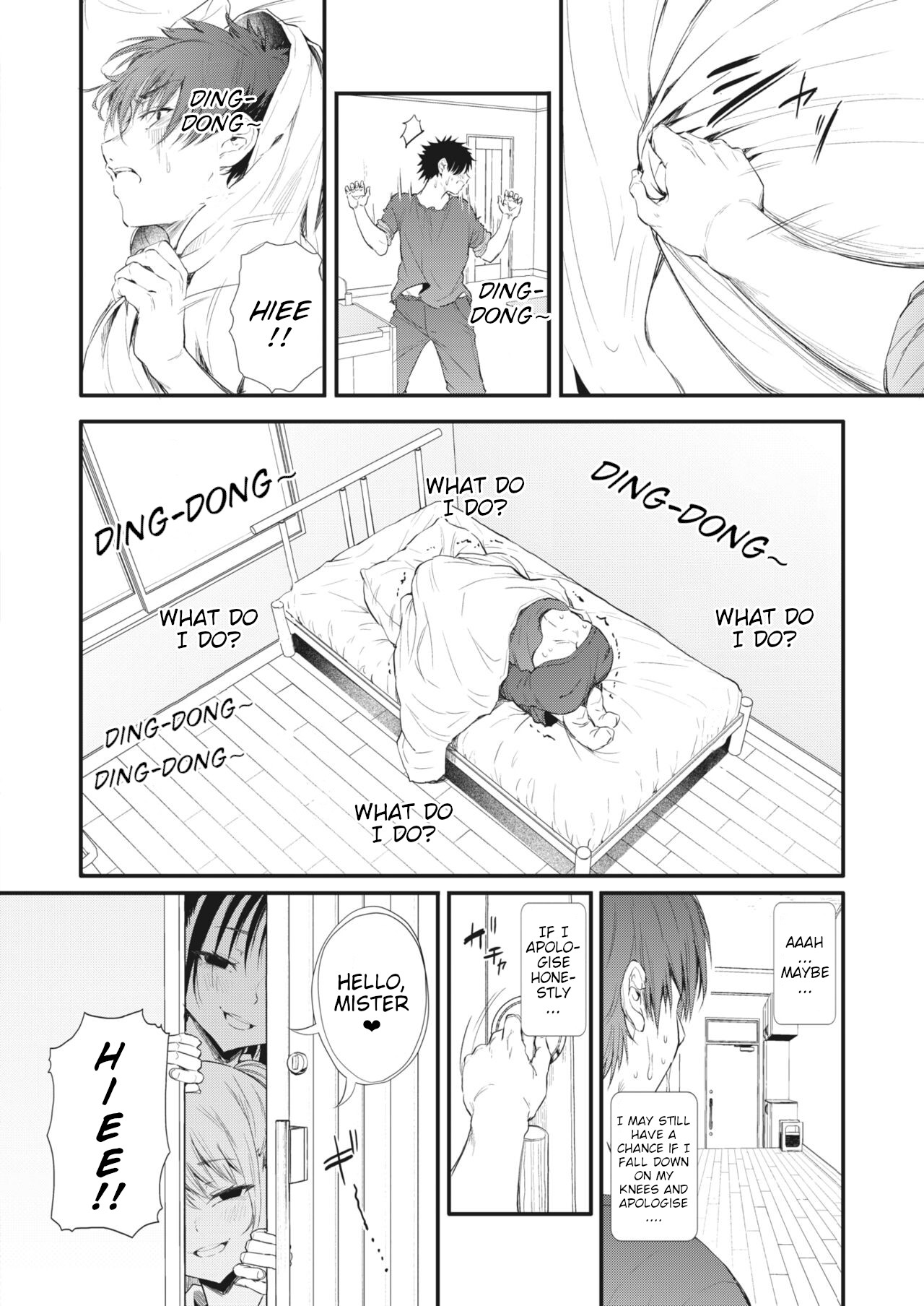 They Caught My Crime On Camera Black And White Gyaru Sisters page 6
