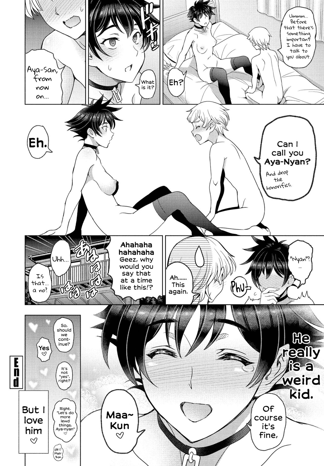 Thighs × Lust = Lovebirds page 20