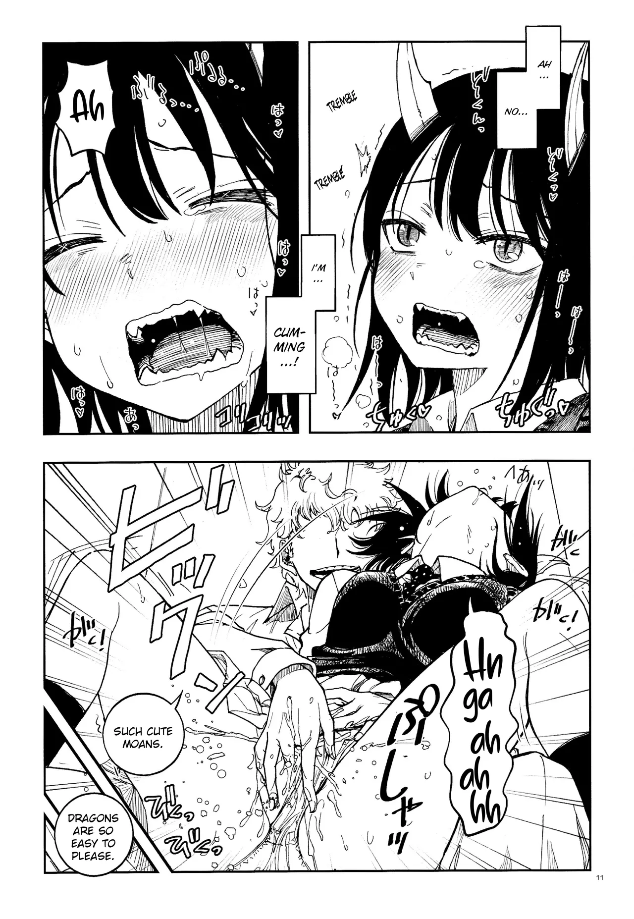 This Dragon Girl won't ever lose against a Dragon Slayer! page 10