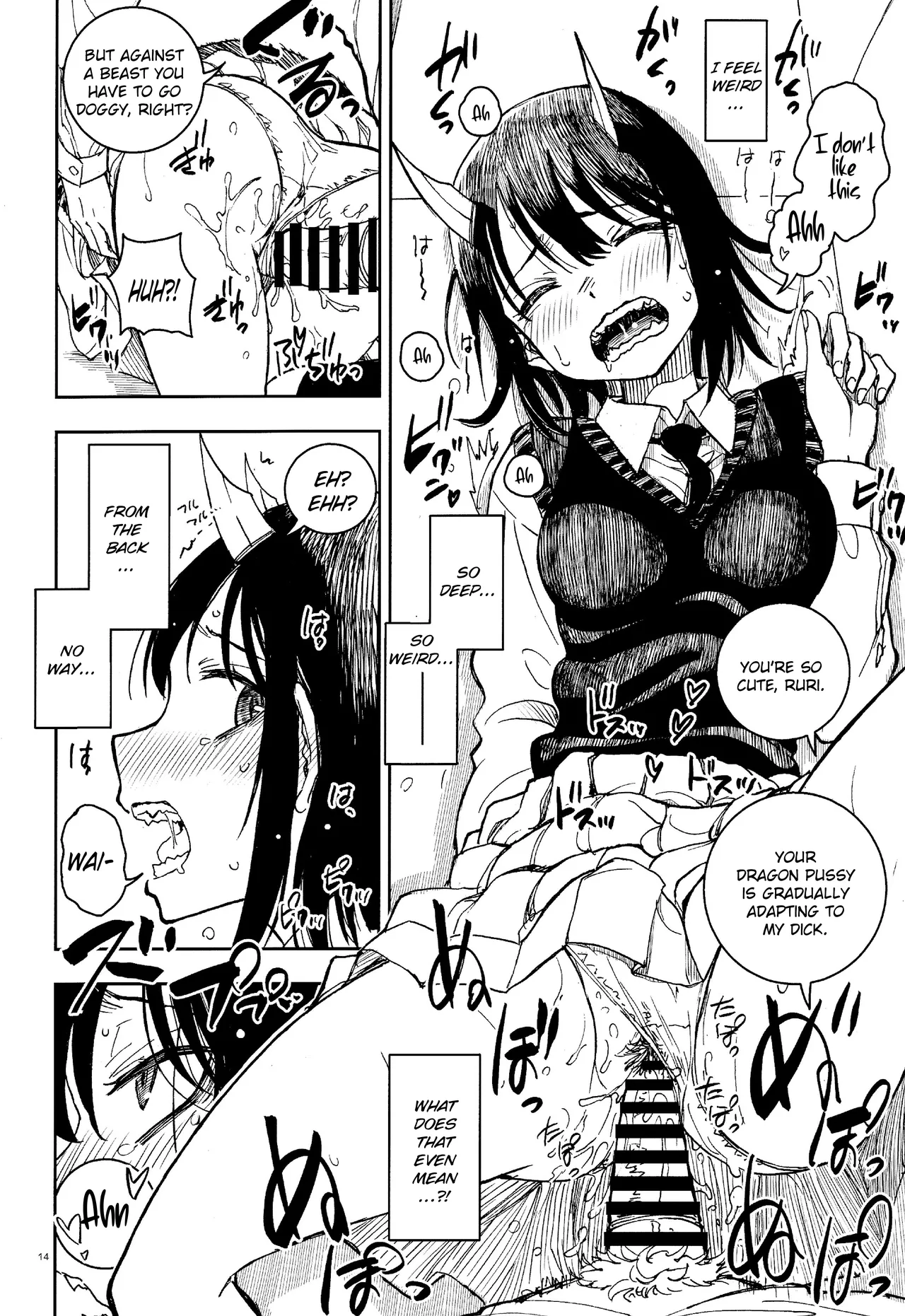 This Dragon Girl won't ever lose against a Dragon Slayer! page 13