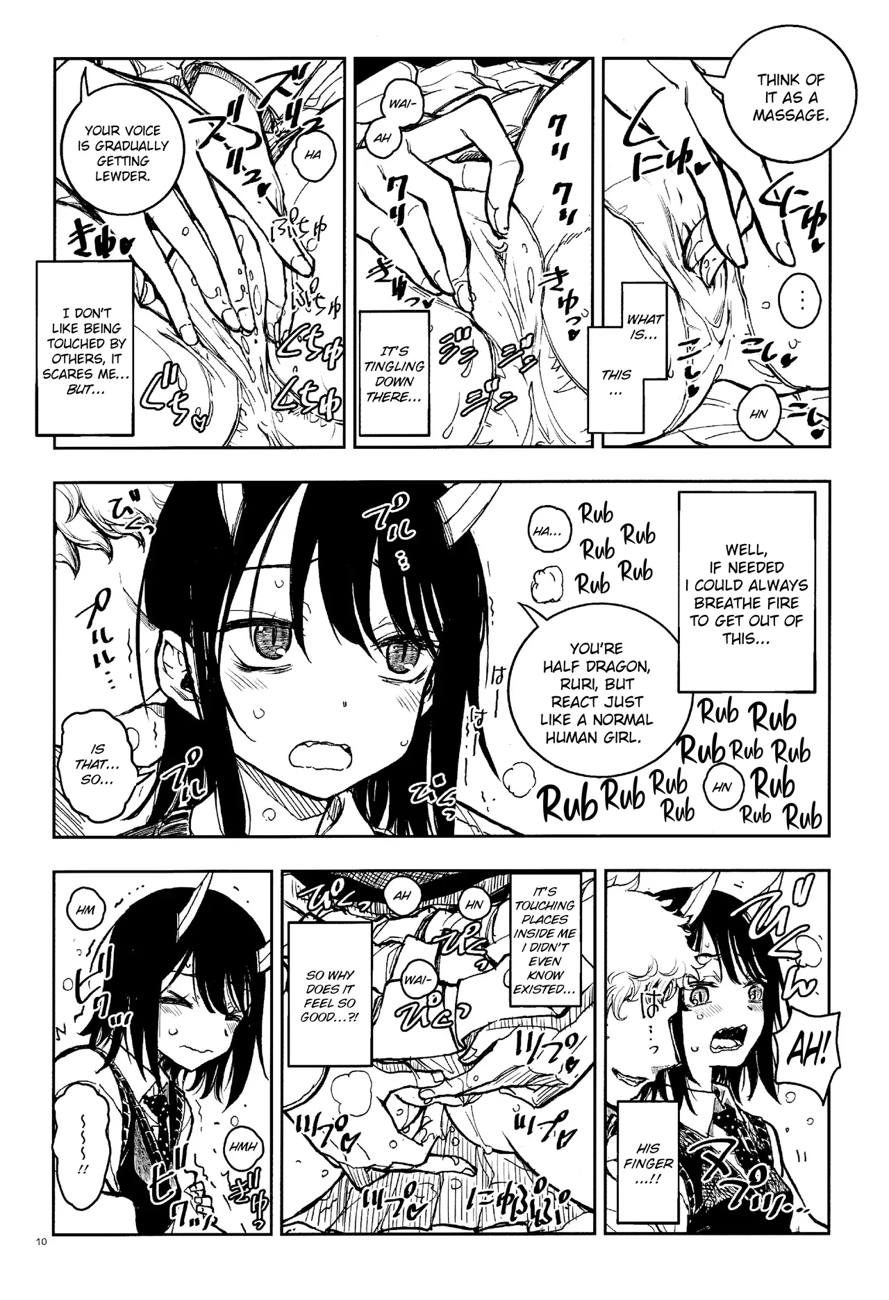 This Dragon Girl won't ever lose against a Dragon Slayer! page 9