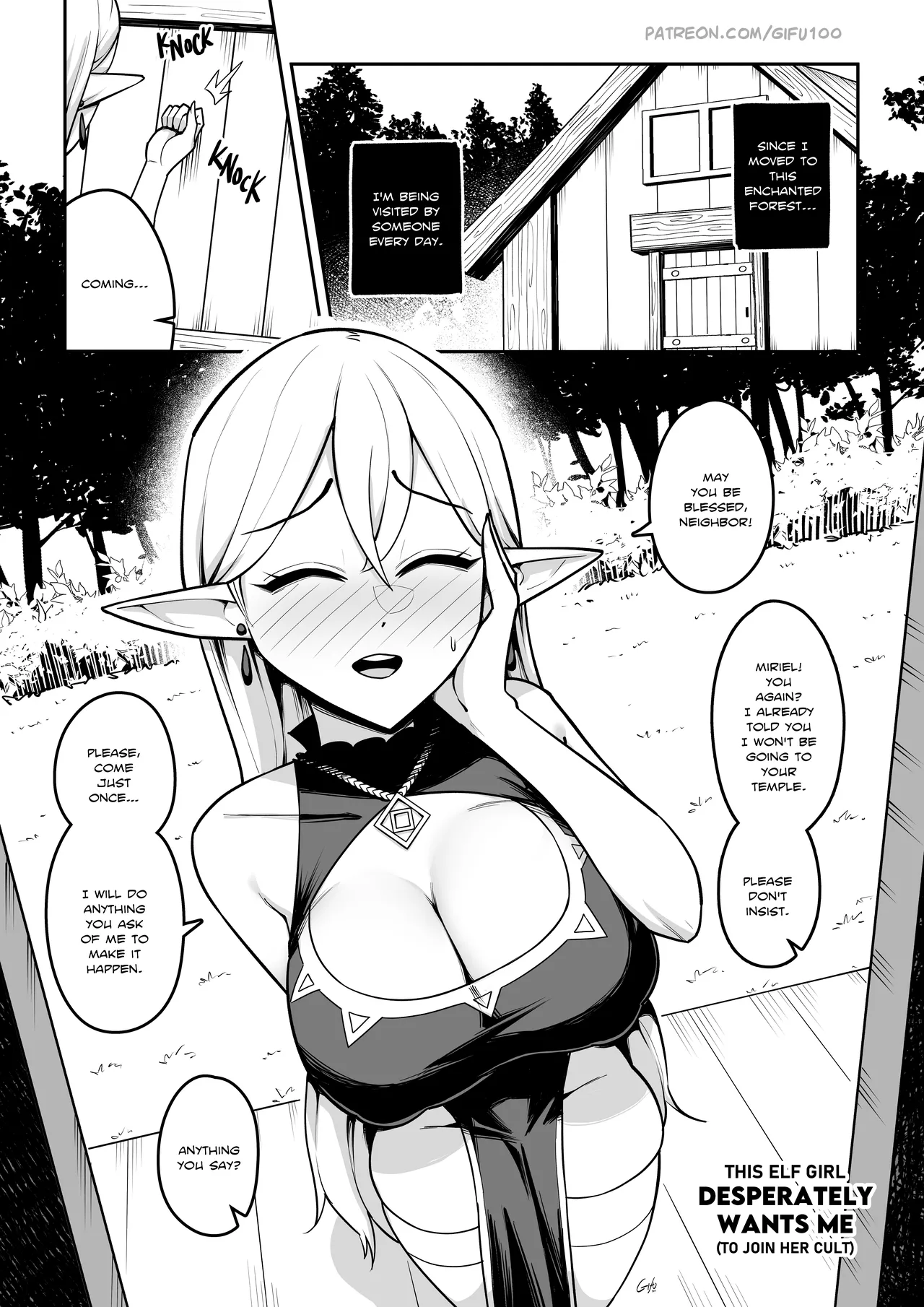 THIS ELF GIRL DESPERATELY WANTS ME TO JOIN HER CULT 1 page 2