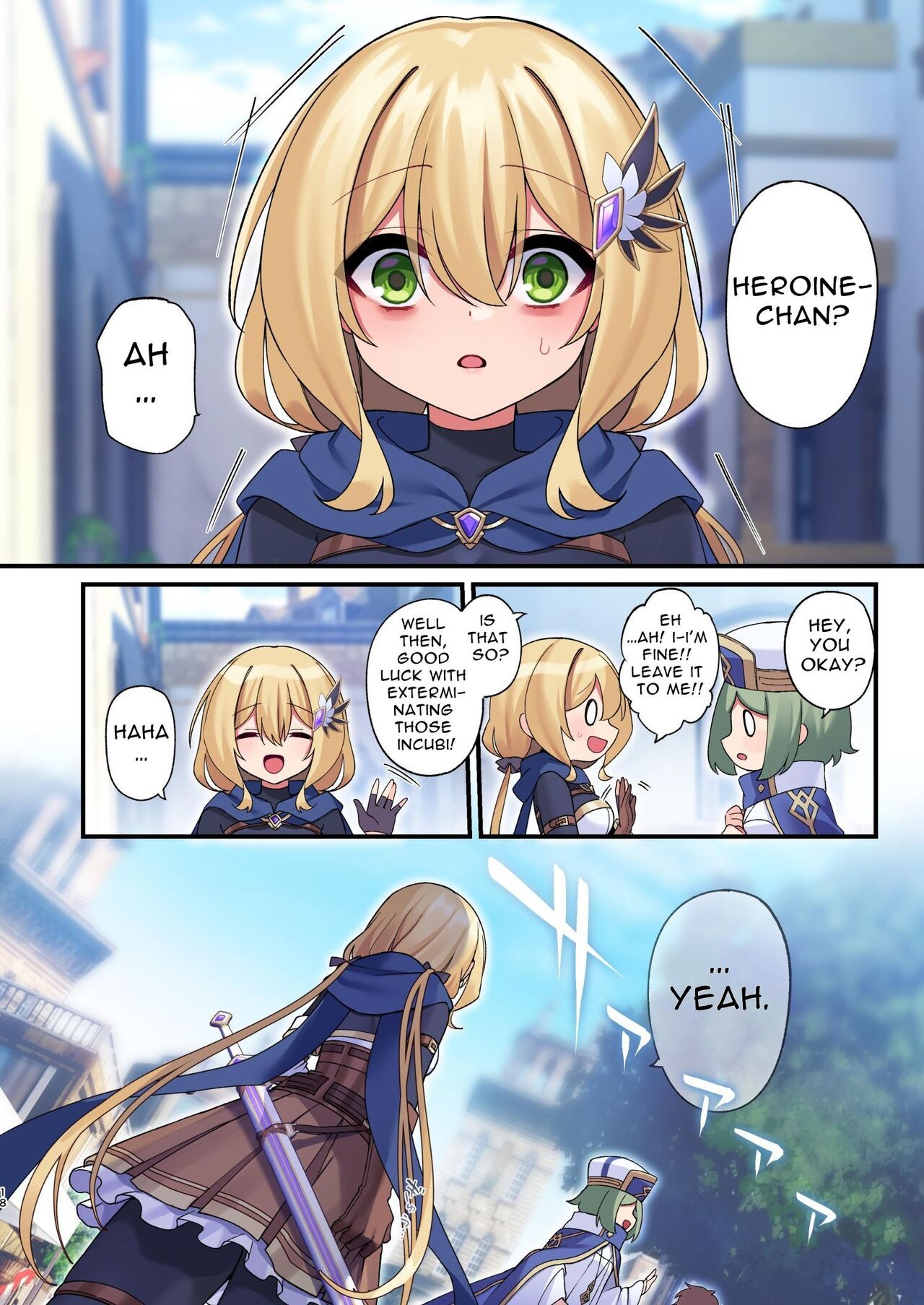 This Hero Girl's Adventure is OVER! page 18