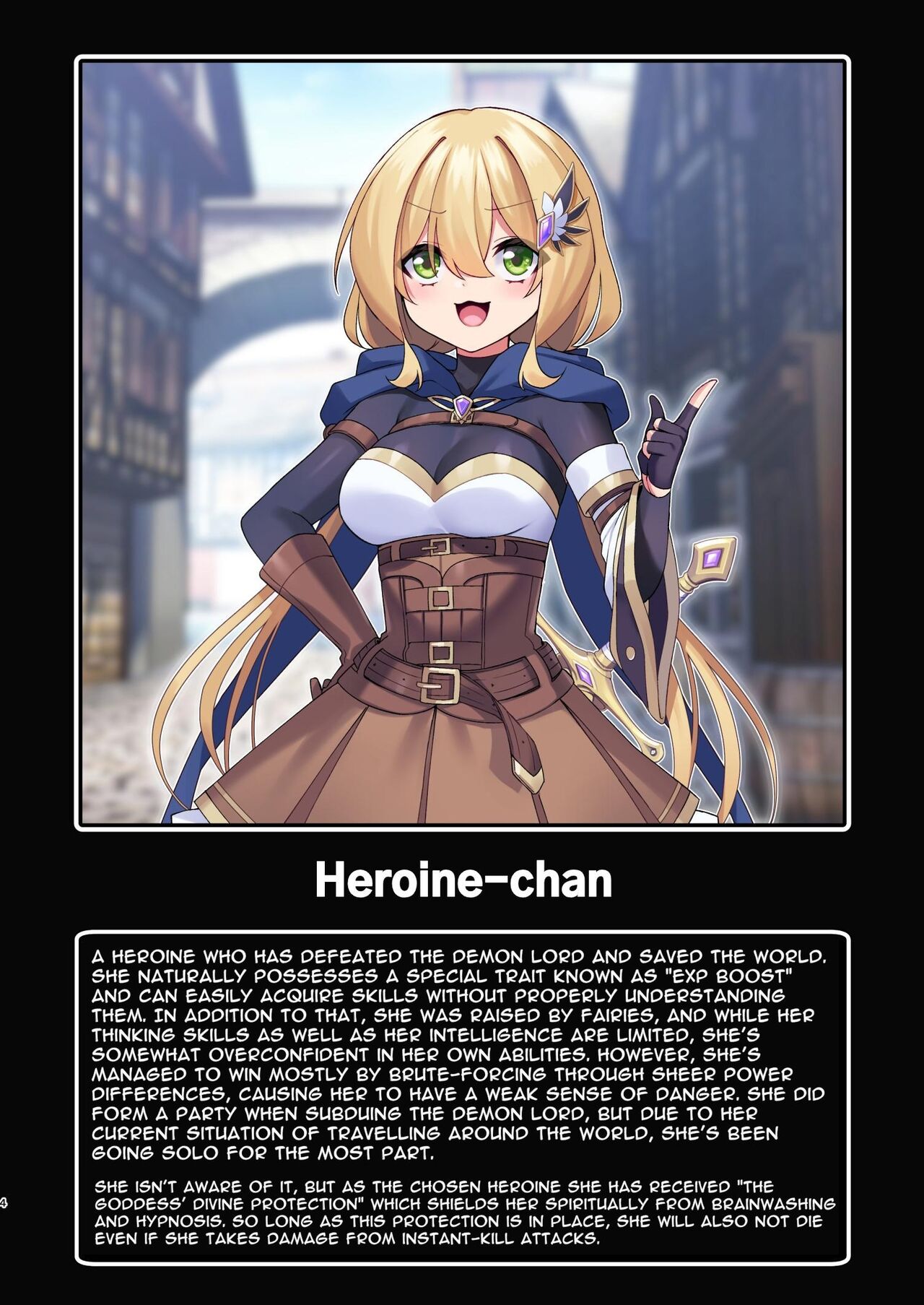 This Hero Girl's Adventure is OVER! page 4