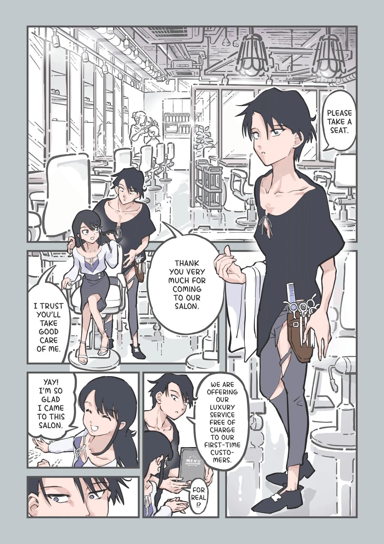 This is a Hair Salon, Right?! page 5