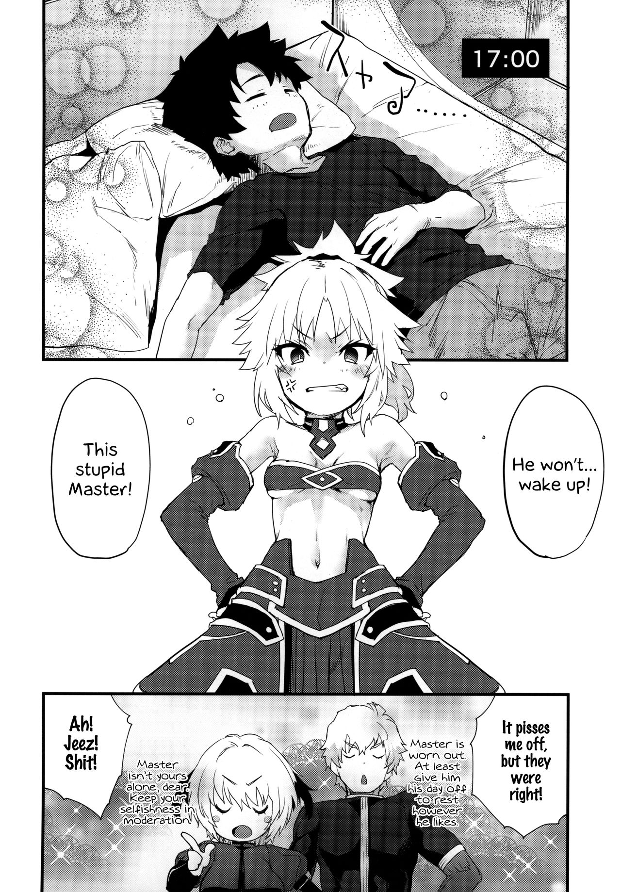 This is your fault Master... page 3