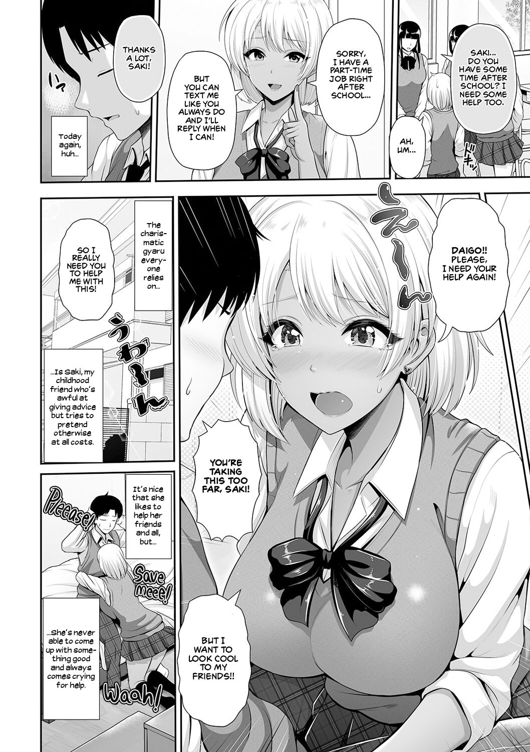 This Tanned Gyaru Only Has Eyes for You page 182