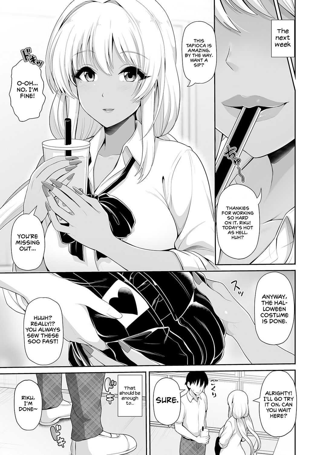 This Tanned Gyaru Only Has Eyes for You page 97