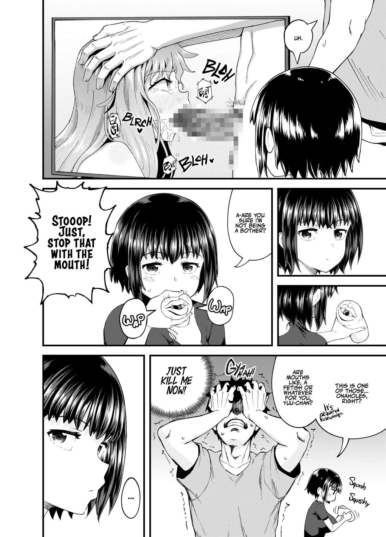 Three Days Treating My Estranged Friend As An Oral Fuckhole page 8