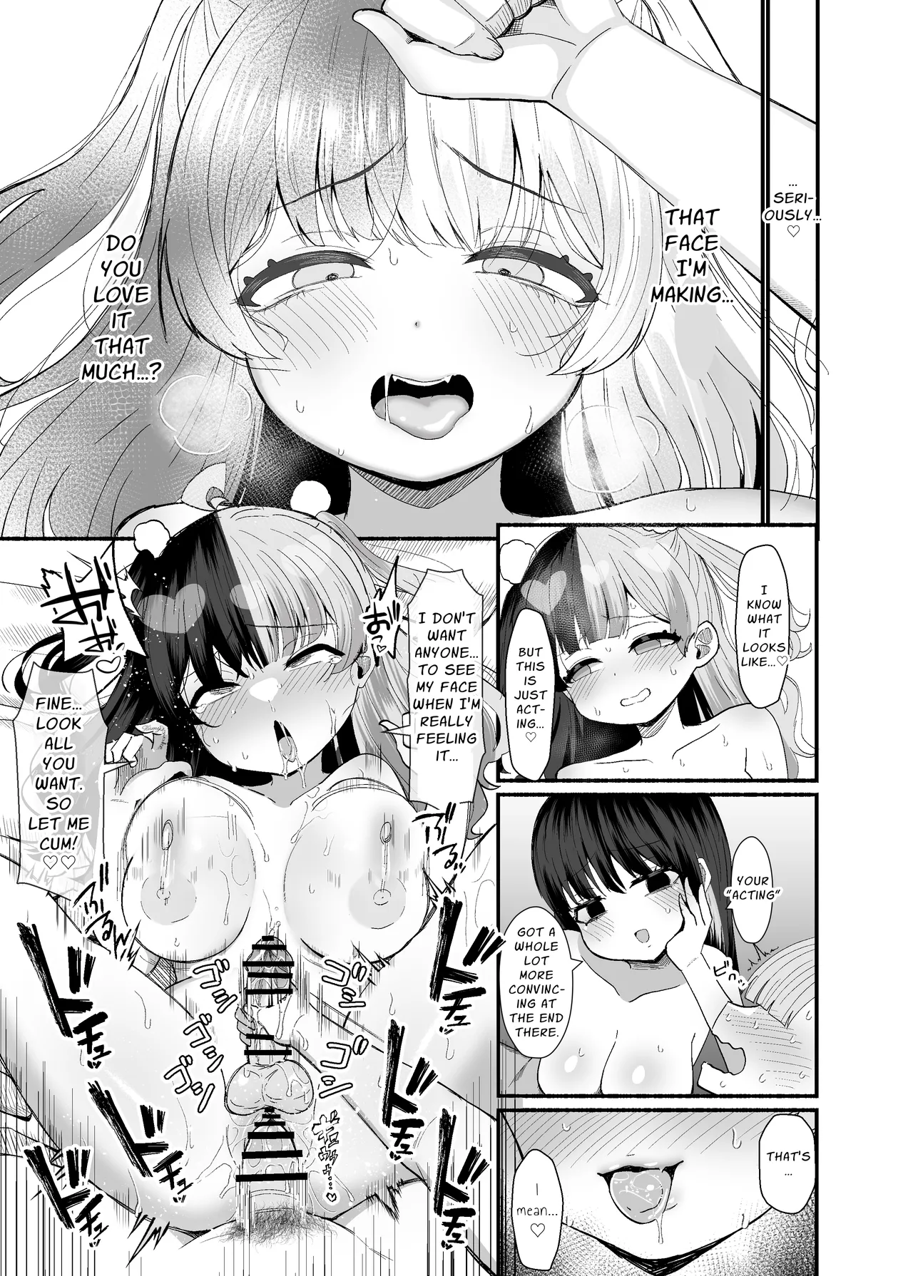 Three Dick Girls Jerked Off To Their Summer Comiket Loot, Fucked, And Then Did It Again page 45