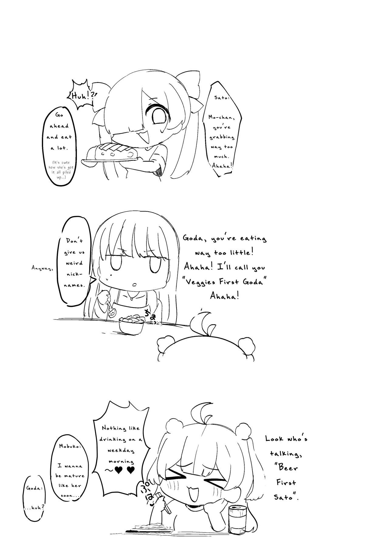 Three Dick Girls Jerked Off To Their Summer Comiket Loot, Fucked, And Then Did It Again page 55
