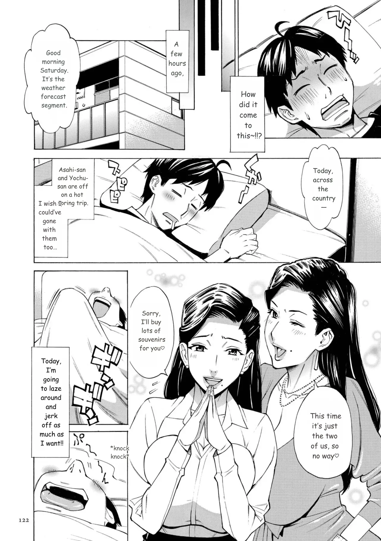 Three MILFs Fukura-ke no Inran 3 Jukujo page 122