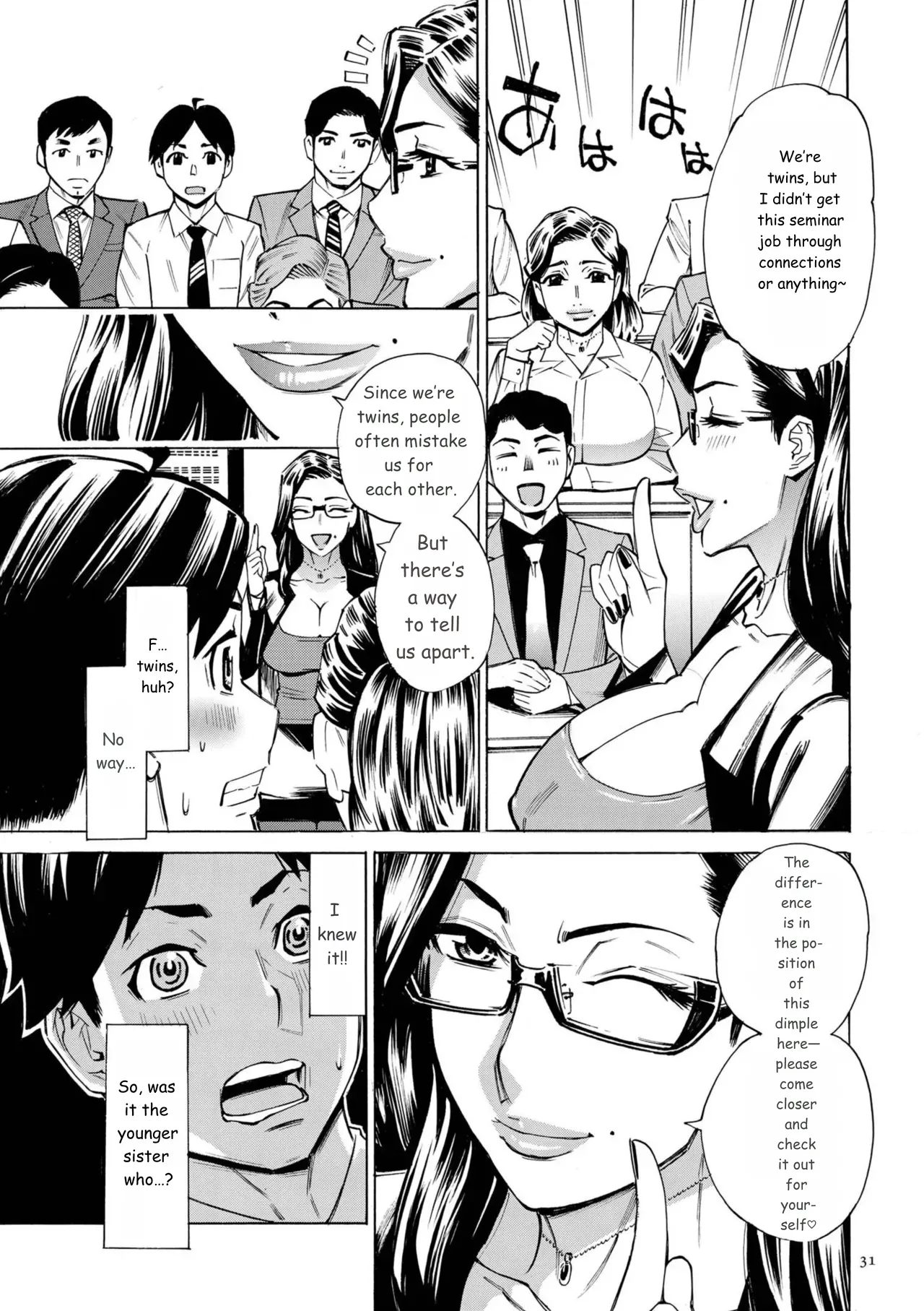 Three MILFs Fukura-ke no Inran 3 Jukujo page 31