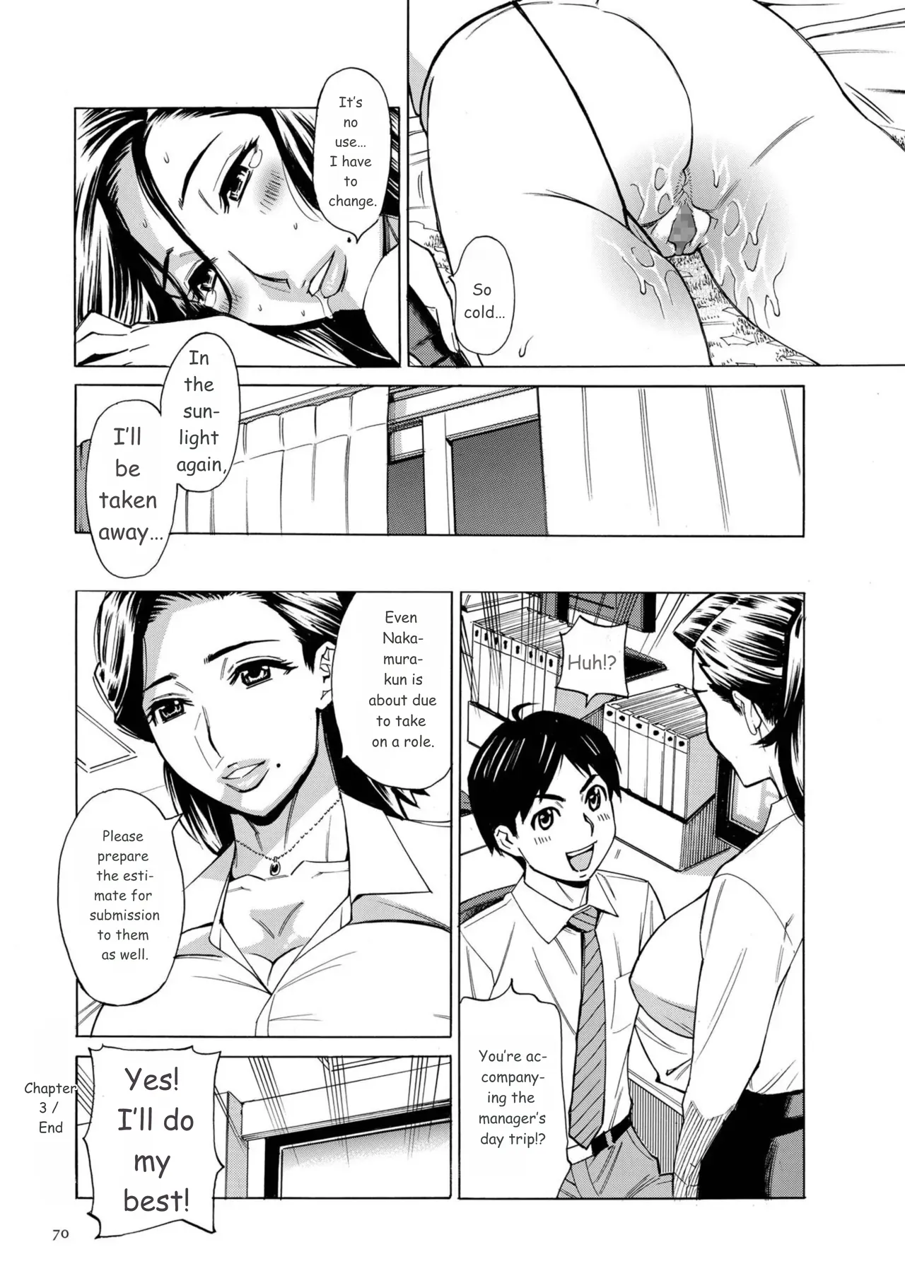 Three MILFs Fukura-ke no Inran 3 Jukujo page 70