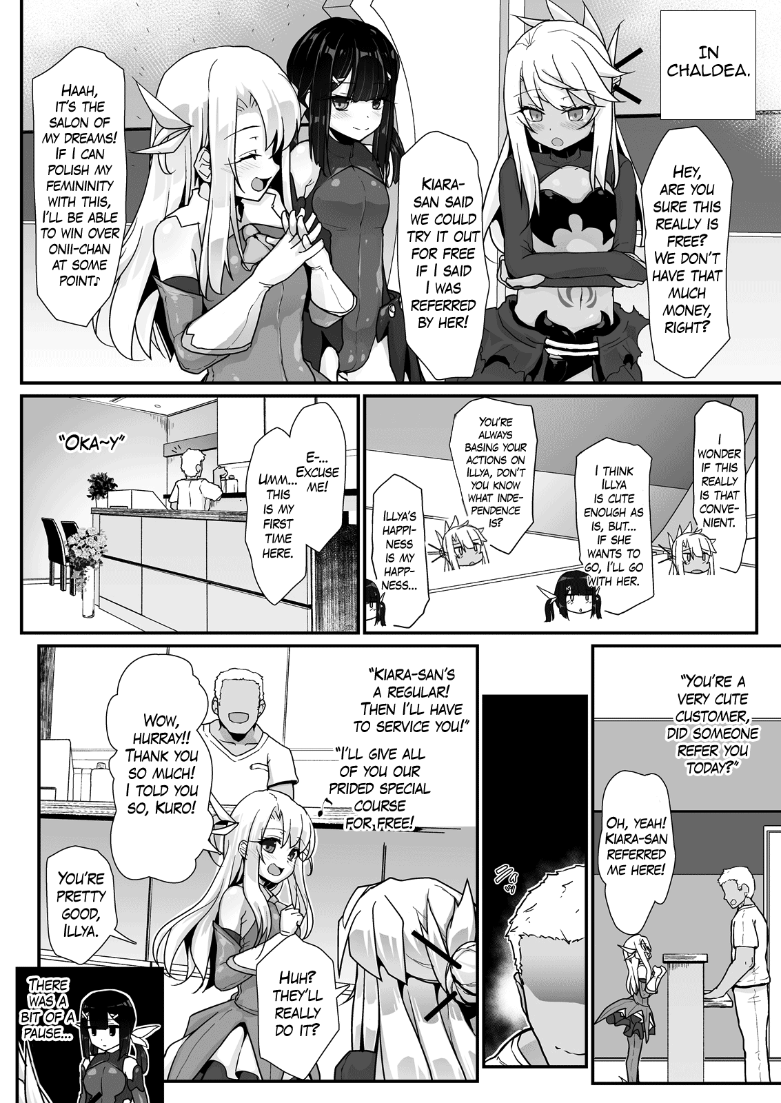 Three Prisma Sisters vs. The Dirty Old Man of Chaldea page 3
